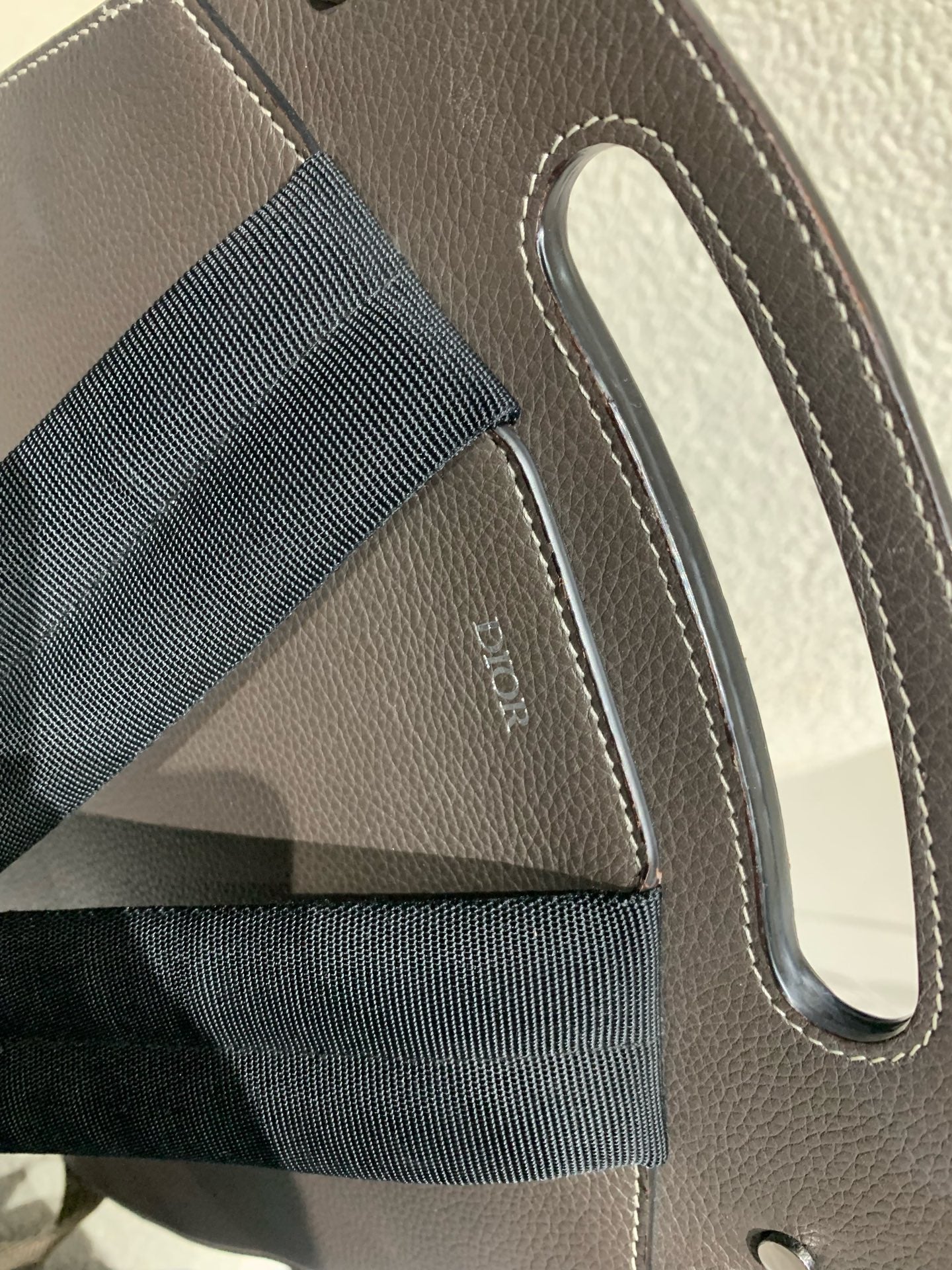 Dior - Gallop Backpack - Grained leather - Brown - (Medium)