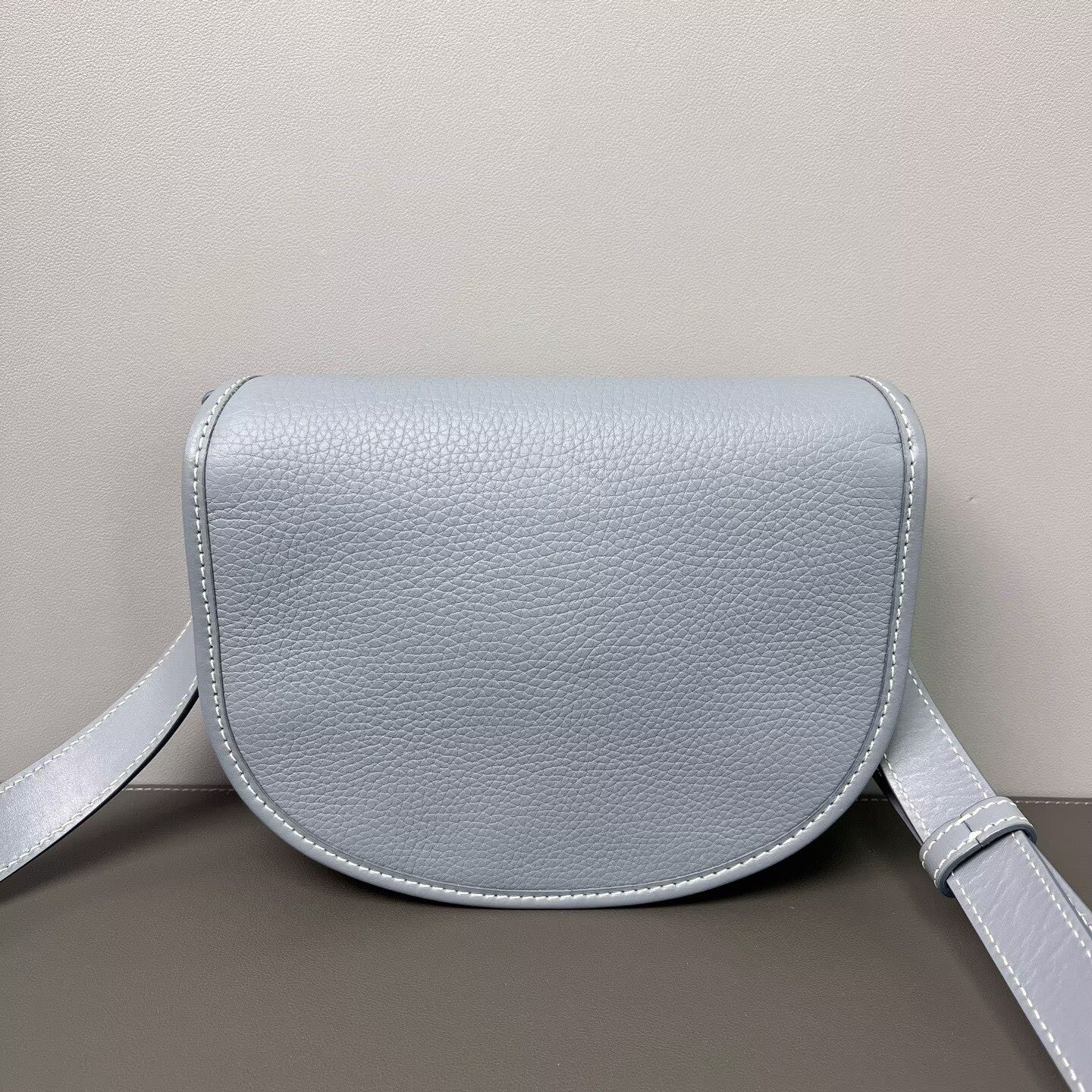 Dior - Gallop Messenger Bag - Grained cowhide leather - Fog Blue - (mini)