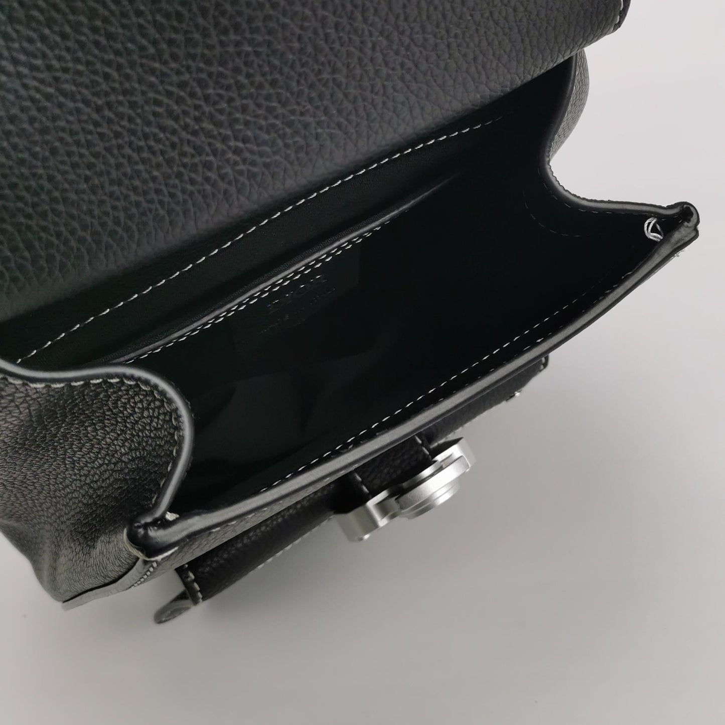 Dior - Gallop Saddle Mini Backpack - Grained leather - Black - (Small)