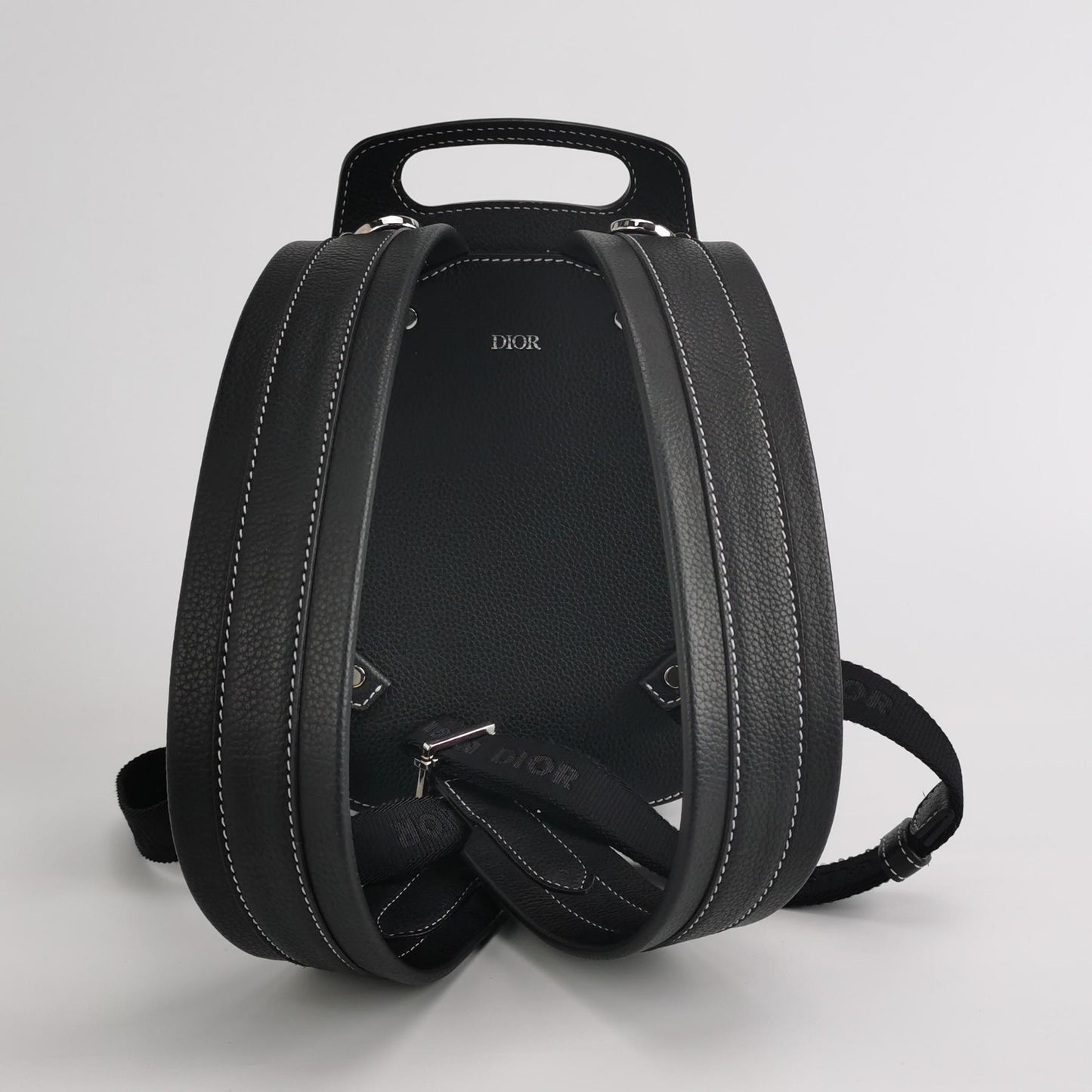 Dior - Gallop Saddle Mini Backpack - Grained leather - Black - (Small)