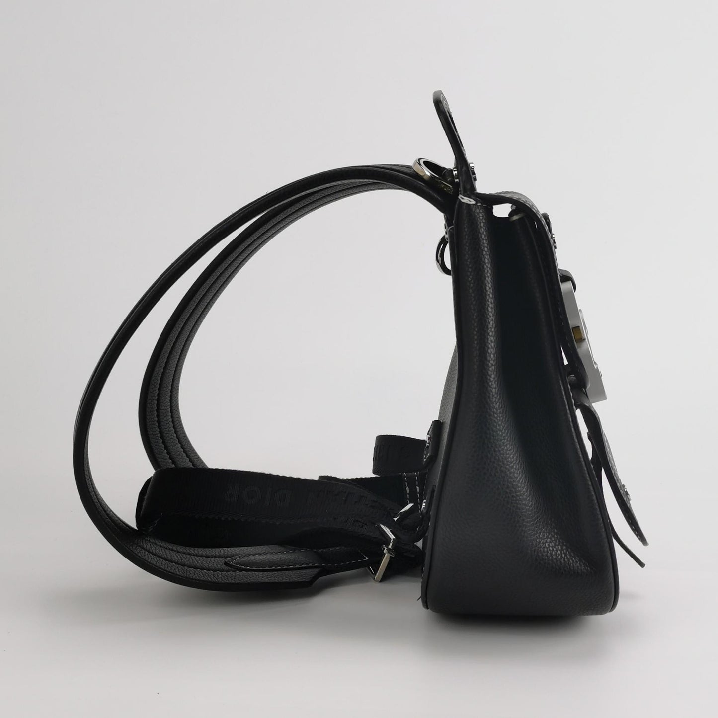 Dior - Gallop Saddle Mini Backpack - Grained leather - Black - (Small)