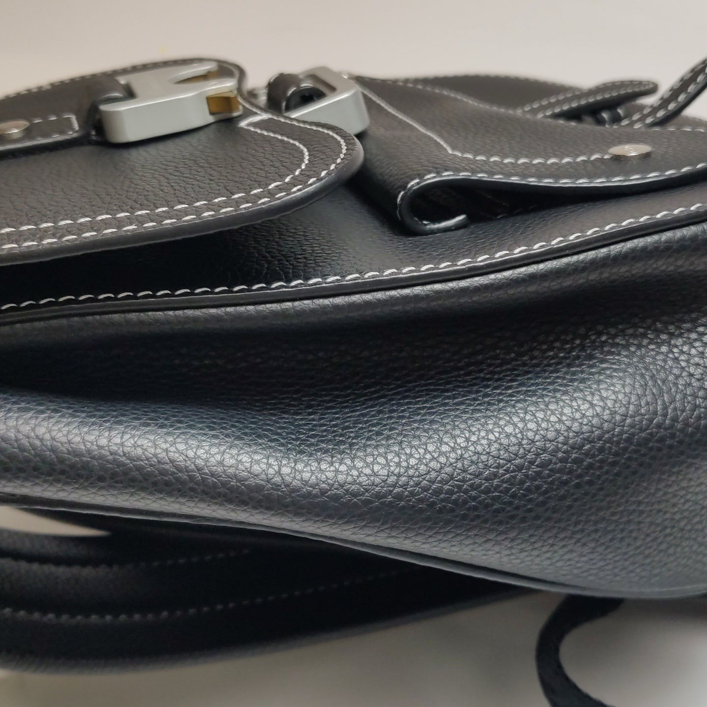 Dior - Gallop Saddle Mini Backpack - Grained leather - Black - (Small)