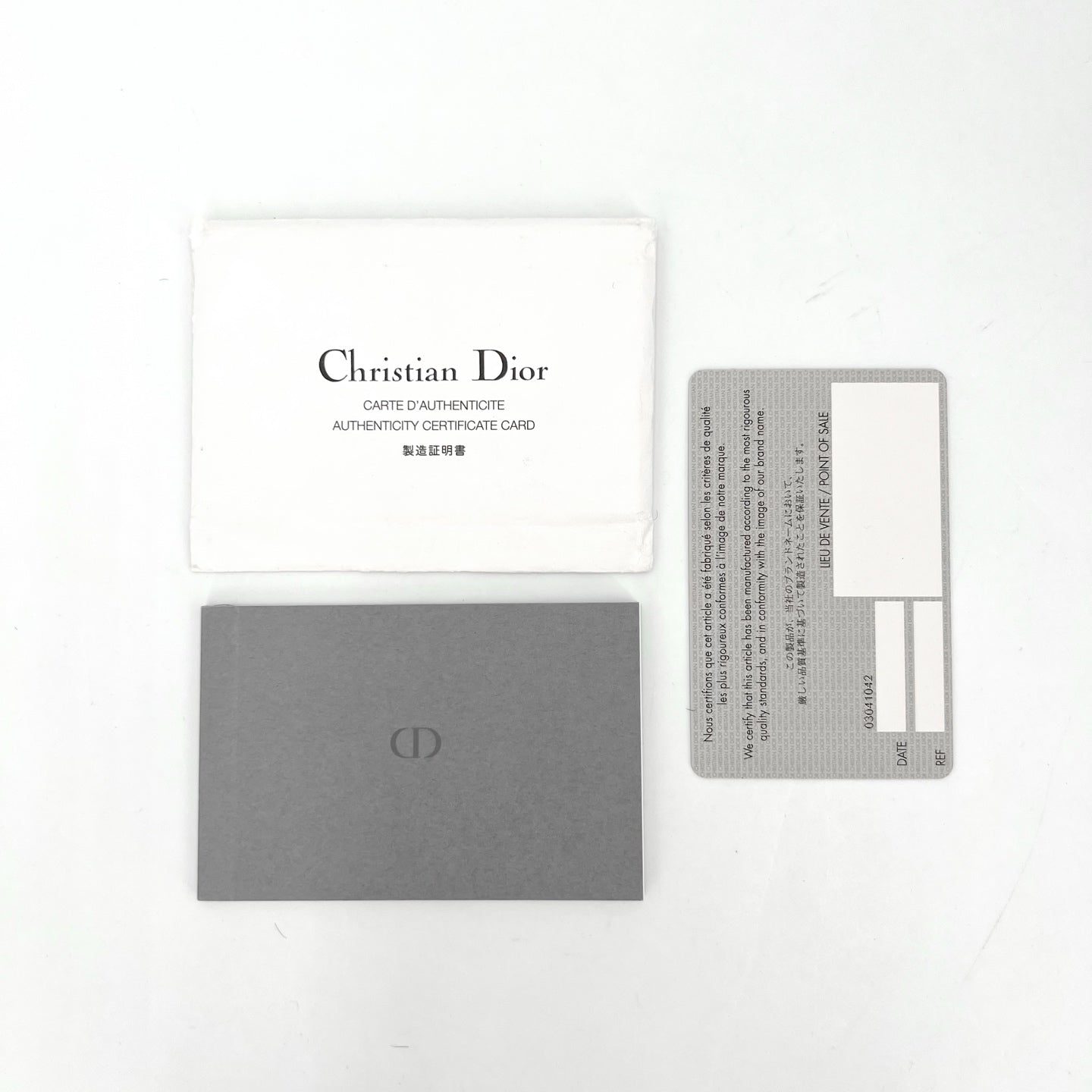 Dior - Granville - Leather - Black - (medium)