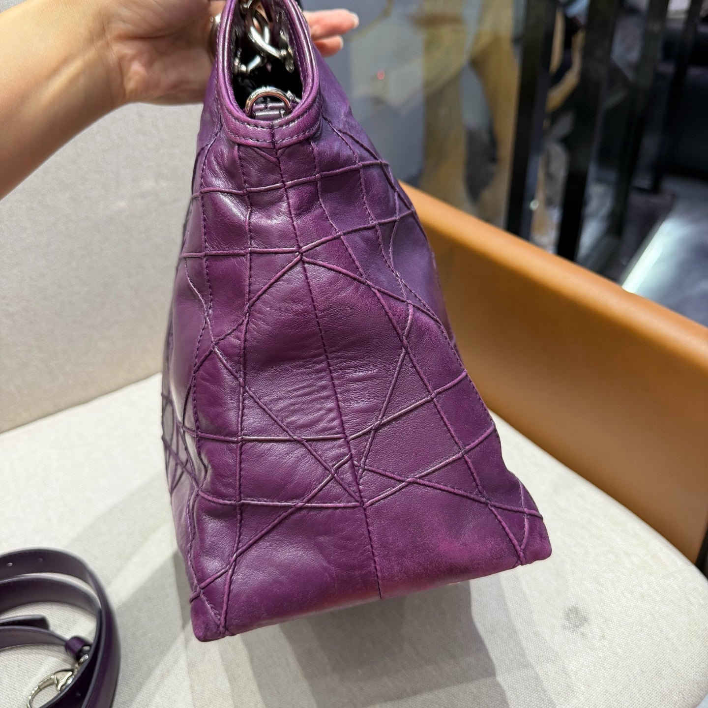 Dior - Granville - Leather - Purple - (Medium)