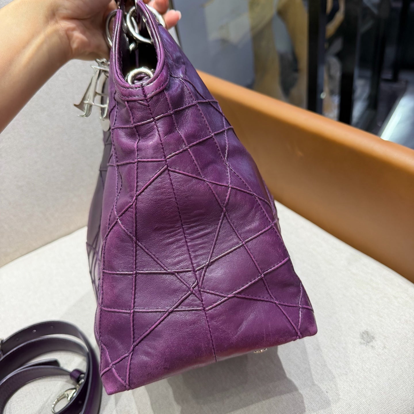 Dior - Granville - Leather - Purple - (Medium)