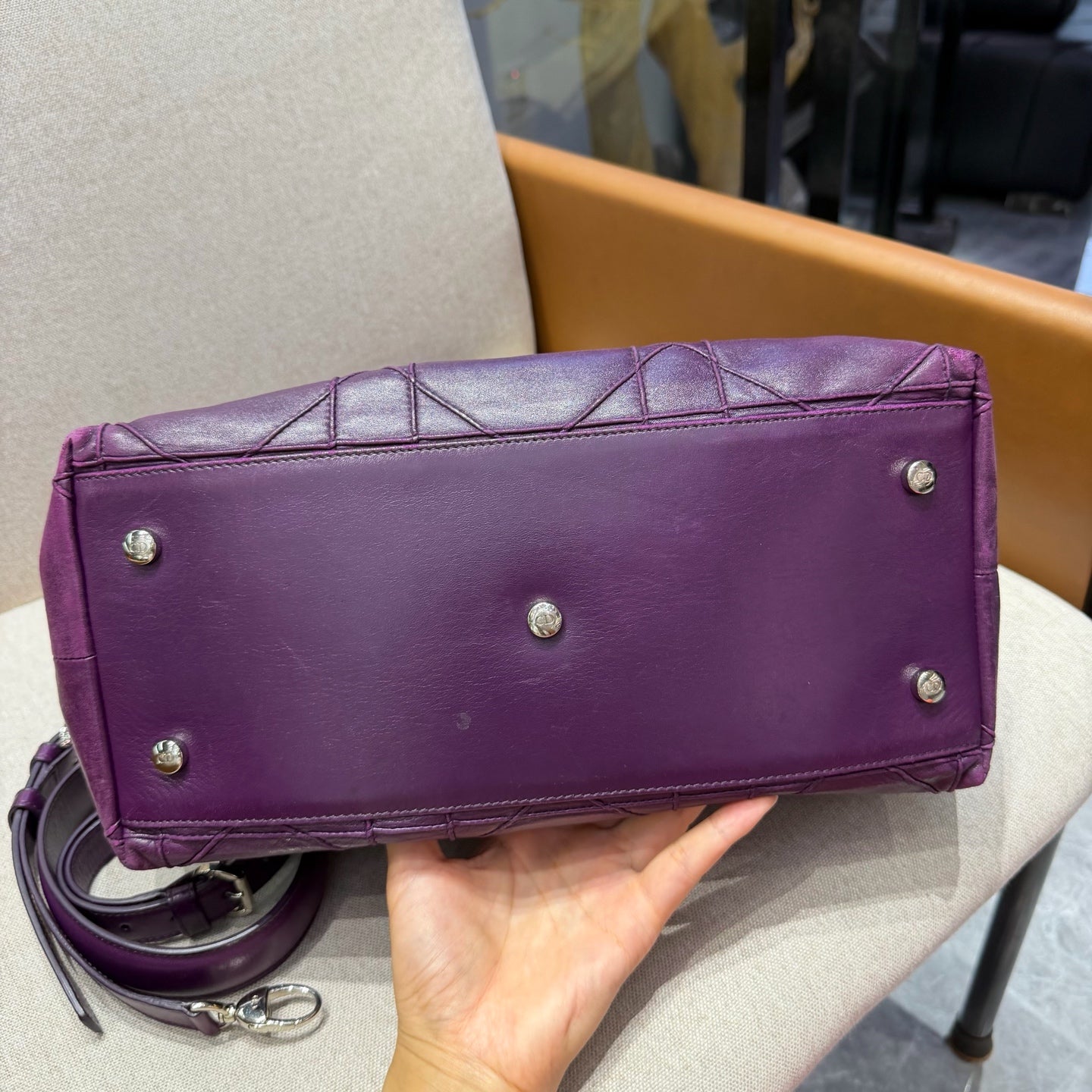 Dior - Granville - Leather - Purple - (Medium)