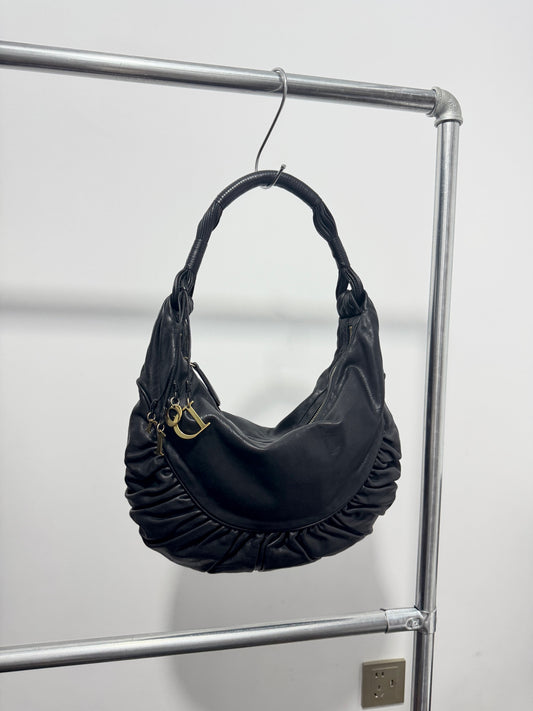 Dior - Gypsy Hobo - Leather - Black - (large)