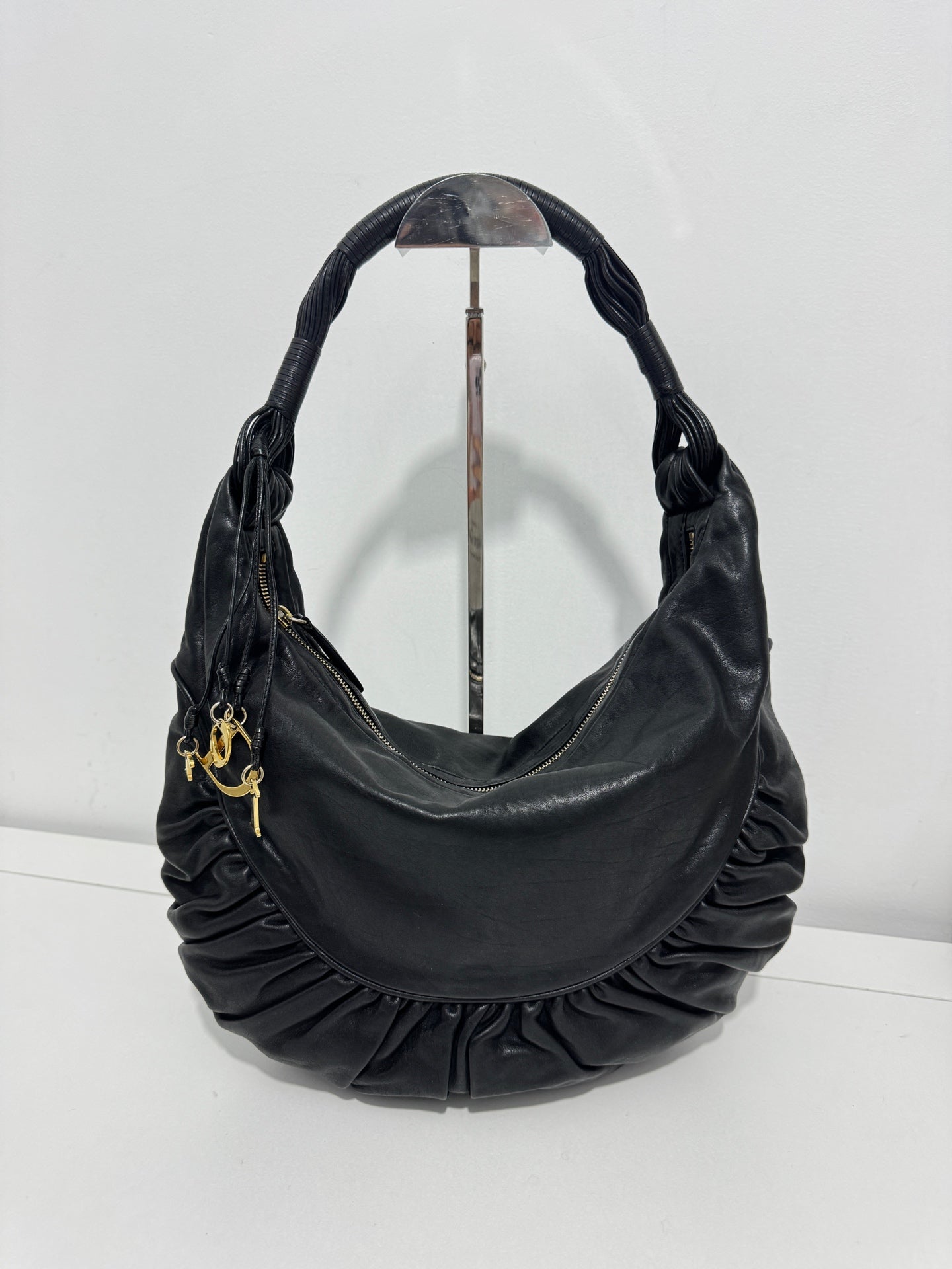 Dior - Gypsy Hobo - Leather - Black - (large)