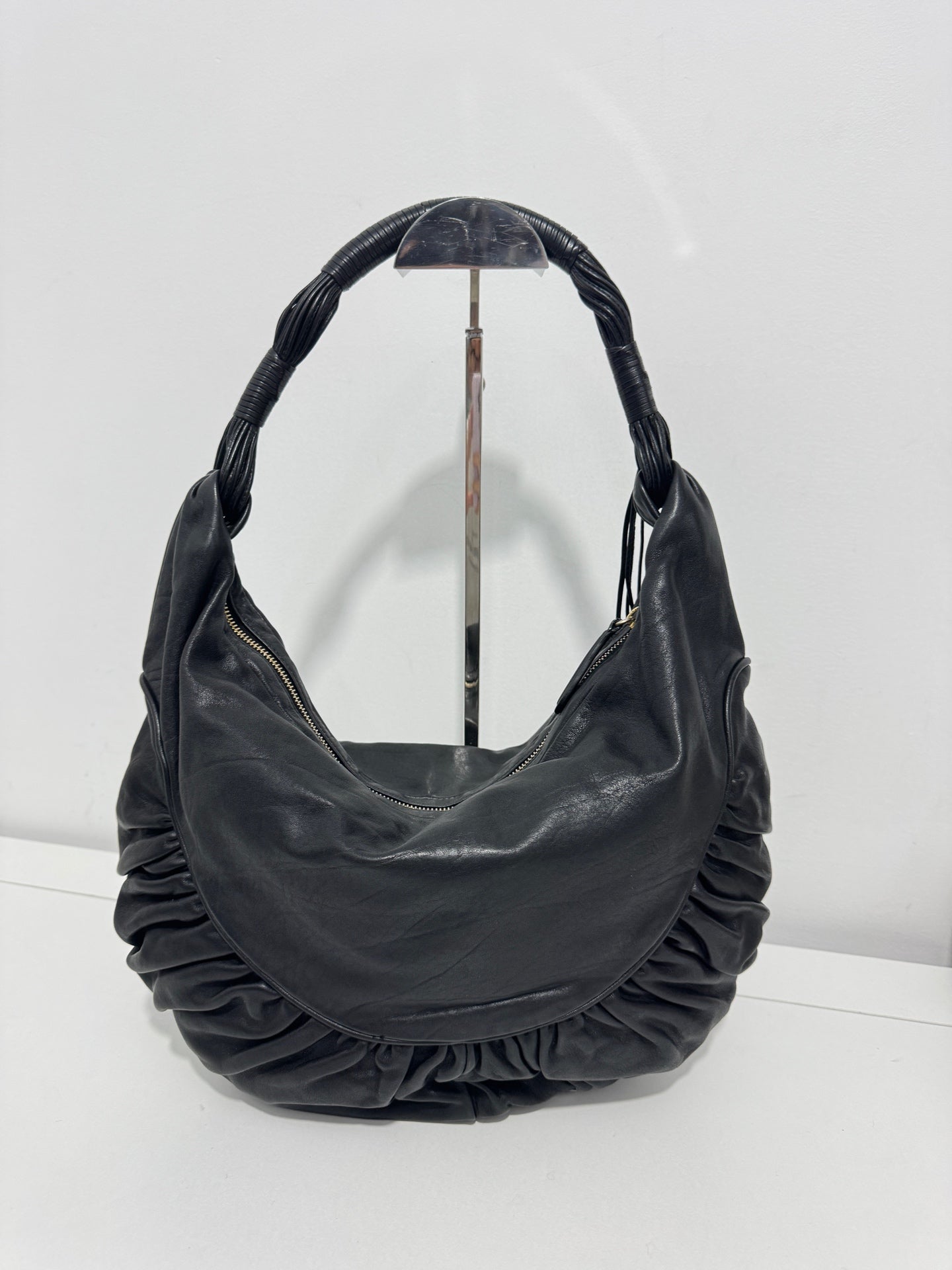 Dior - Gypsy Hobo - Leather - Black - (large)