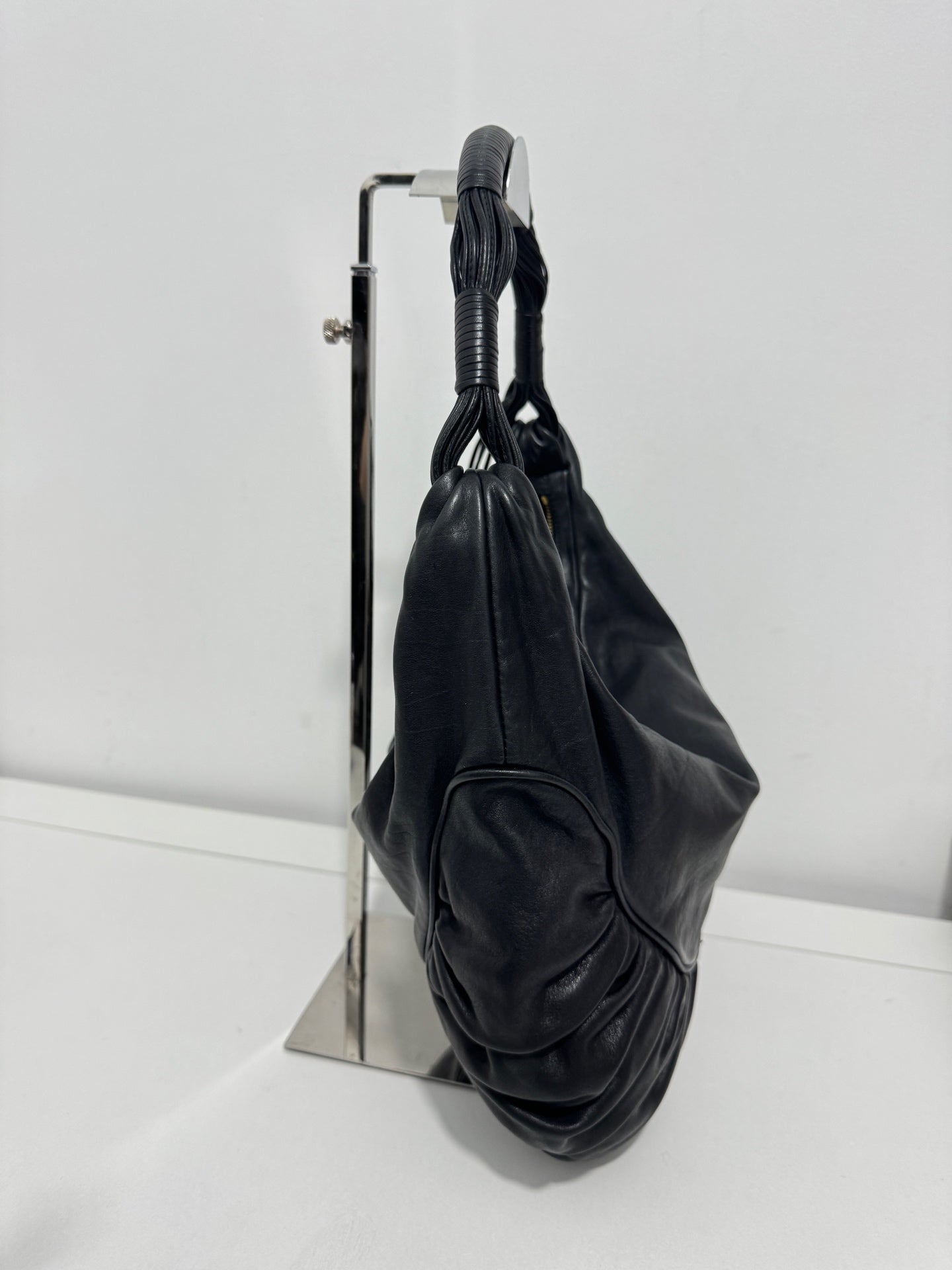 Dior - Gypsy Hobo - Leather - Black - (large)