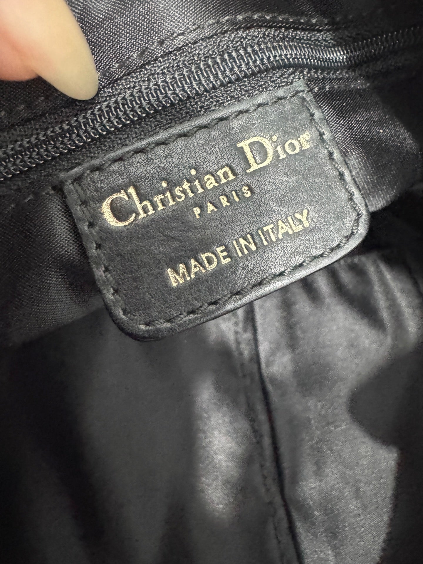 Dior - Gypsy Hobo - Leather - Black - (large)