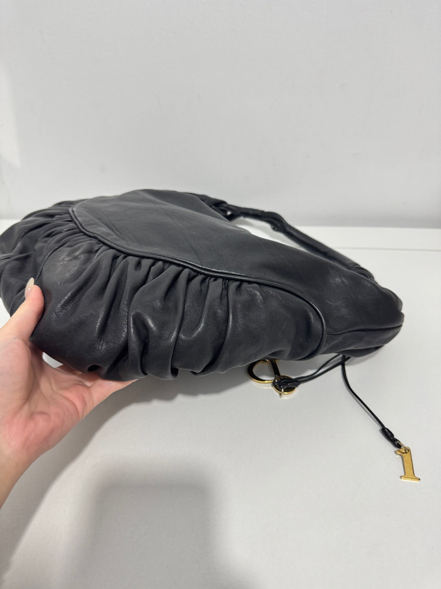 Dior - Gypsy Hobo - Leather - Black - (large)