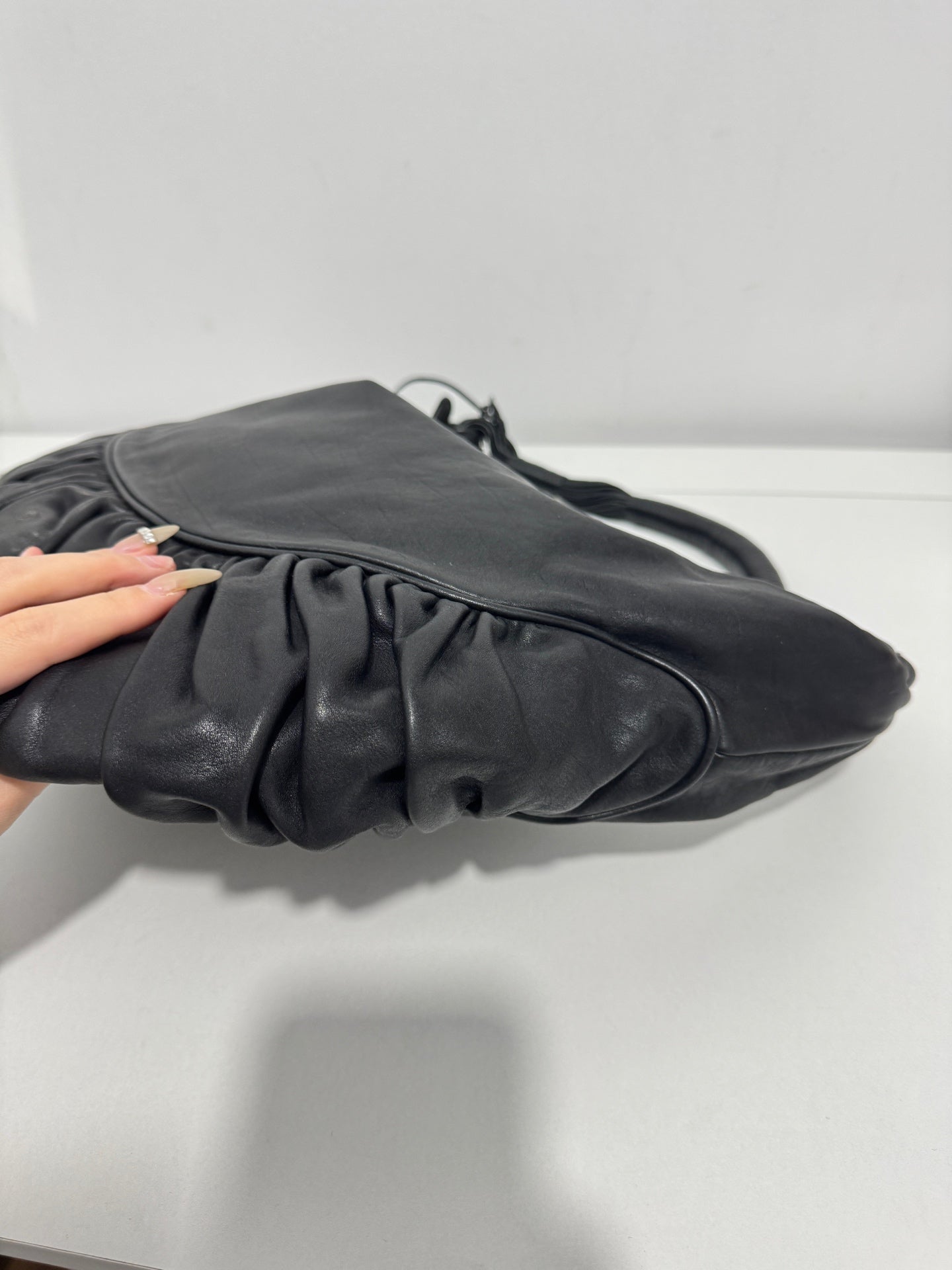 Dior - Gypsy Hobo - Leather - Black - (large)