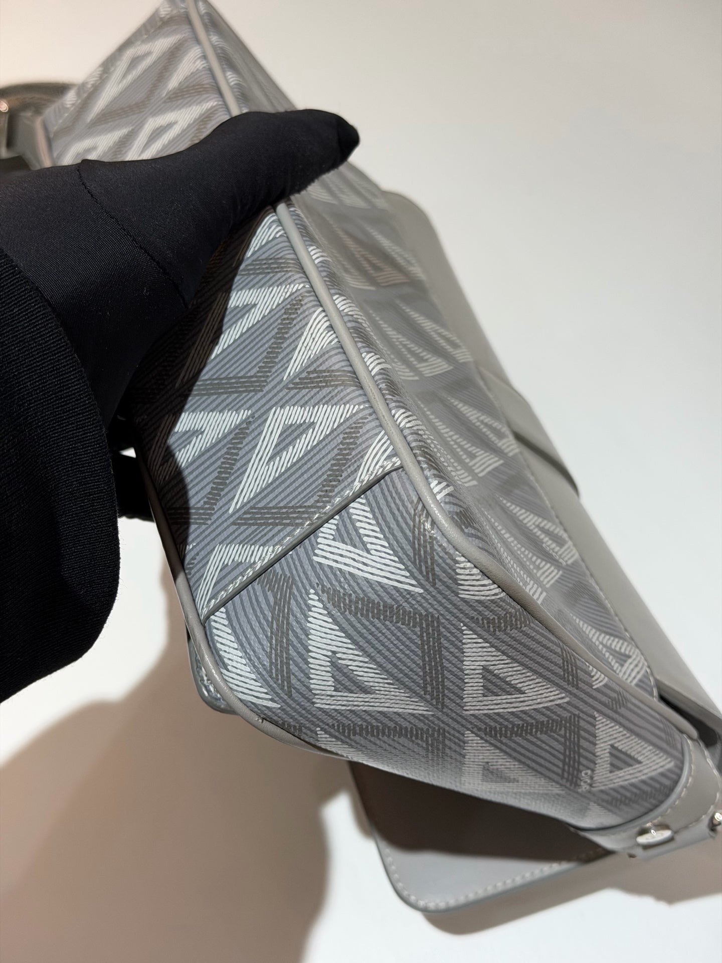 Dior - Hit The Road Messenger Bag - Cloth - Grey - (medium)