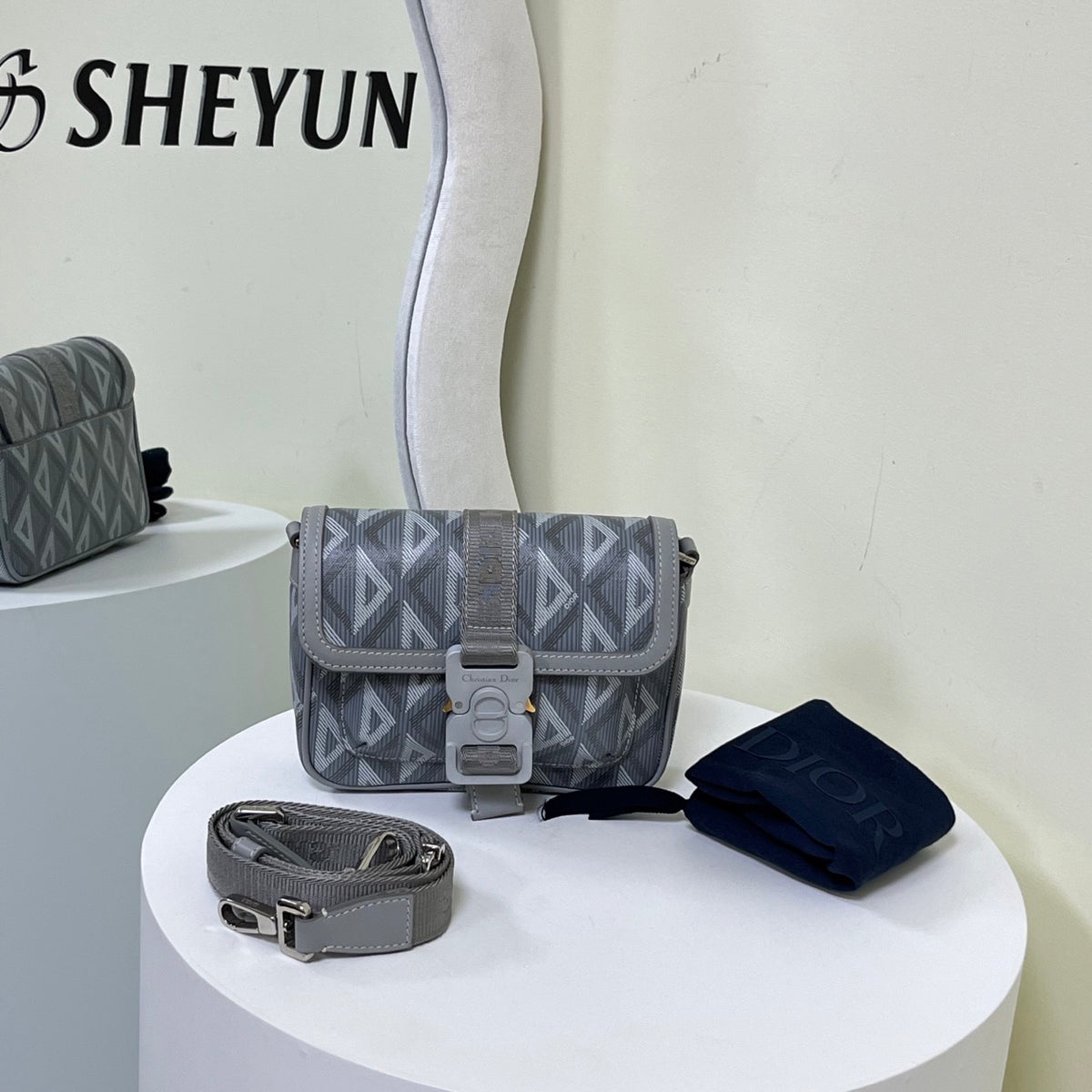 Dior - Hit The Road Mini - Cloth - Grey - (mini)