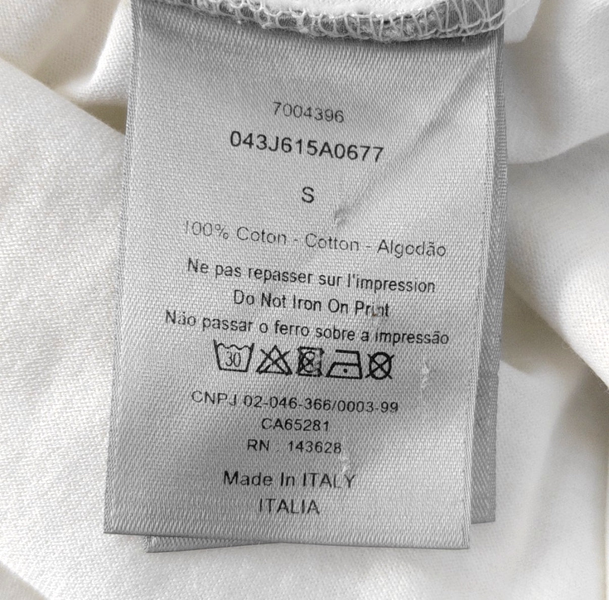 Dior Homme - Other - Cotton - White - (S)