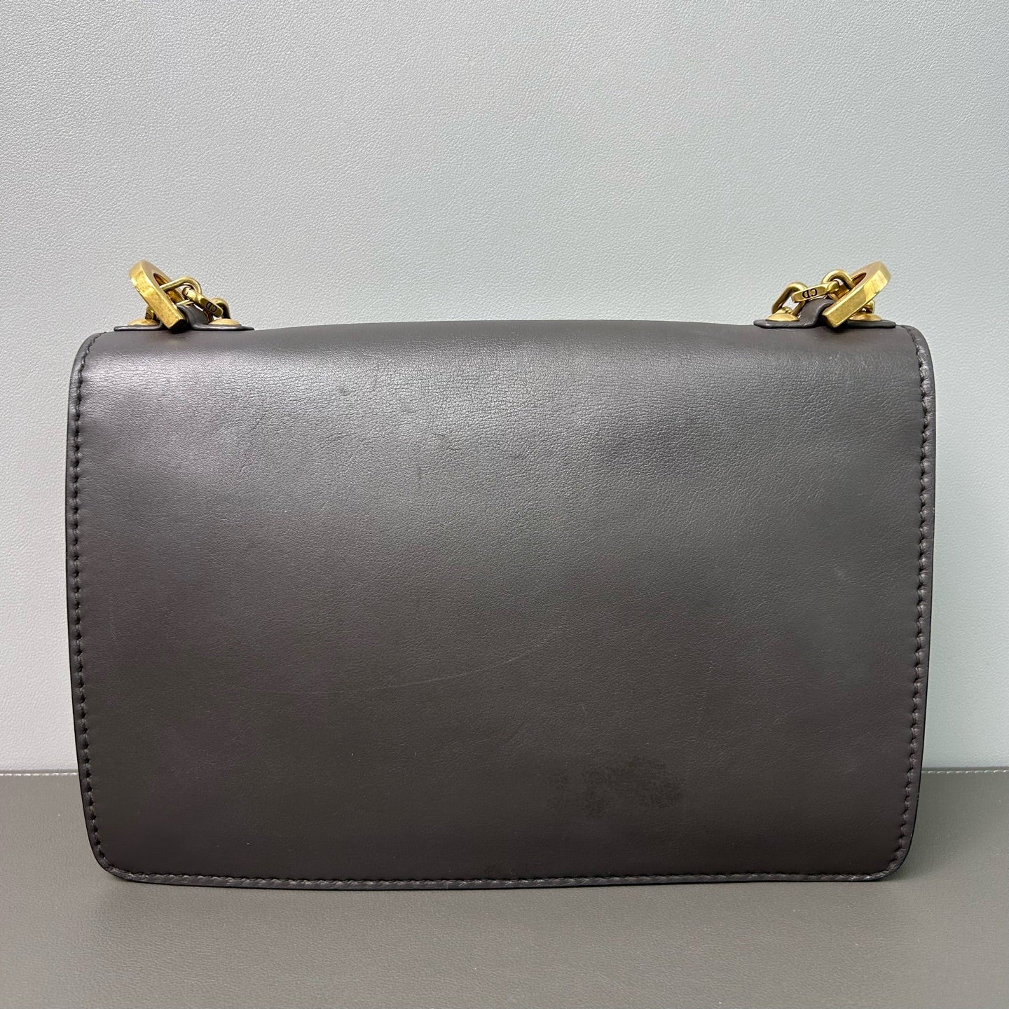 Dior - J'ADIOR Flap Bag - Leather - Grey - (medium)