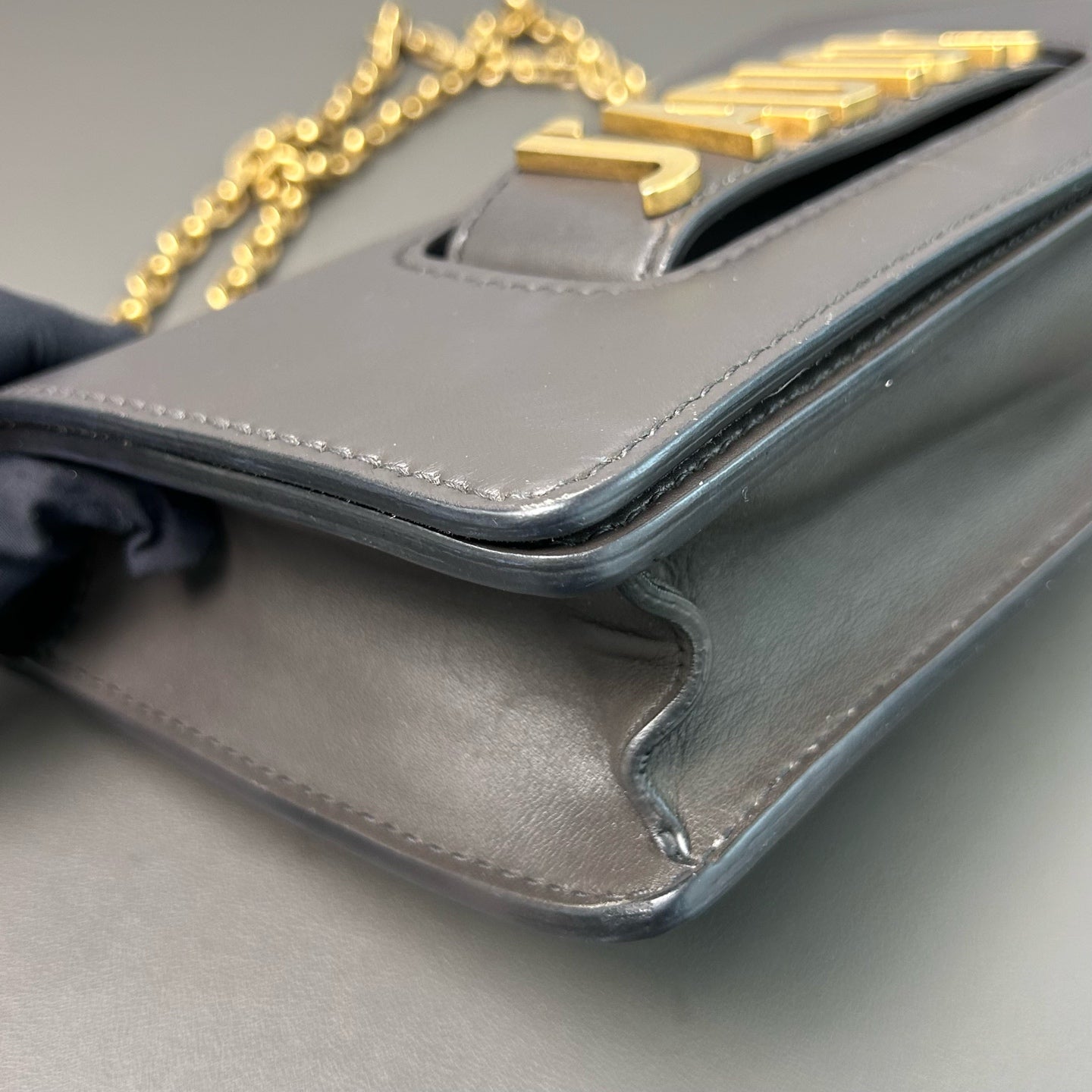 Dior - J'ADIOR Flap Bag - Leather - Grey - (medium)