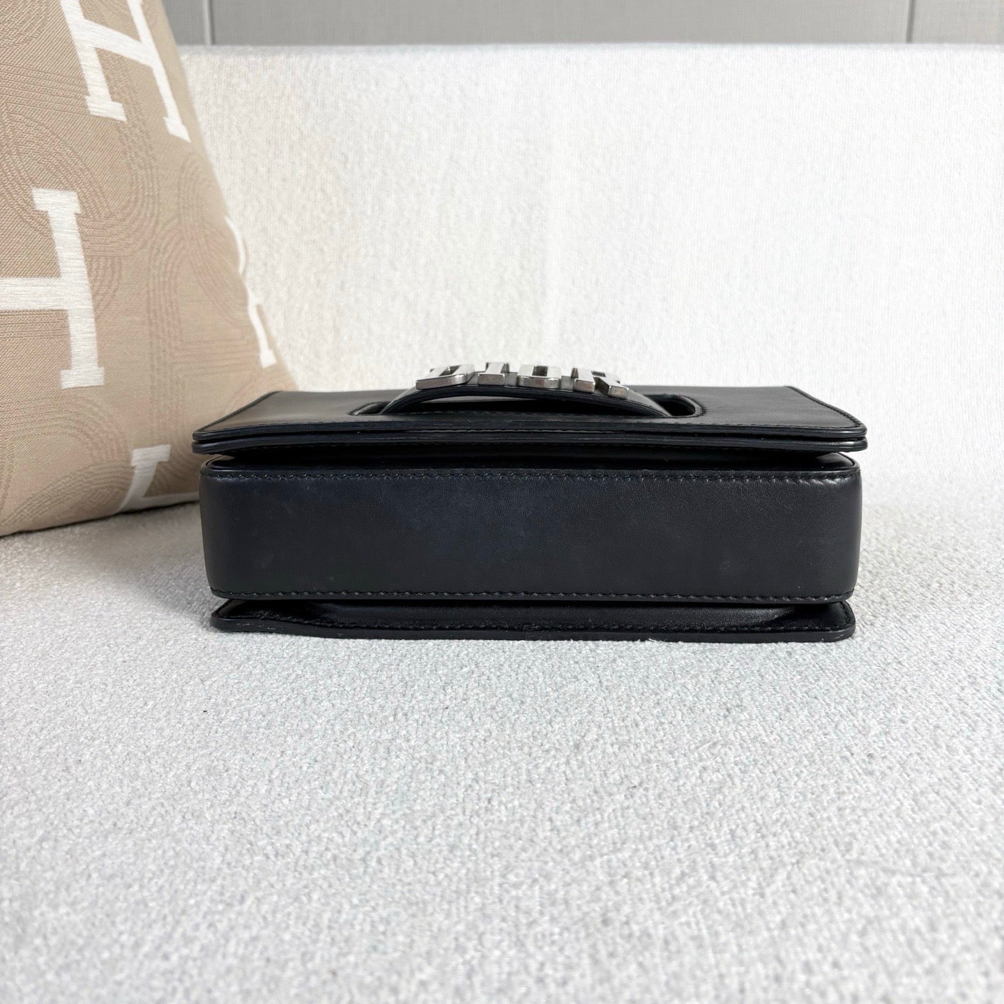 Dior - J'Adior Flap Bag with Wide Strap - Cowhide leather - Black - (medium)