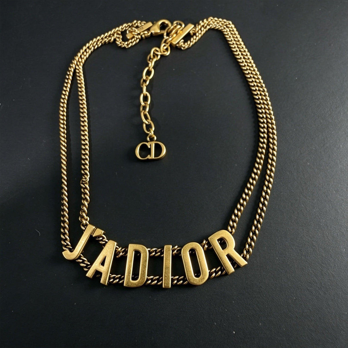 Dior - J'Adior - Gold-tone metal; exact alloy unspecified - Gold