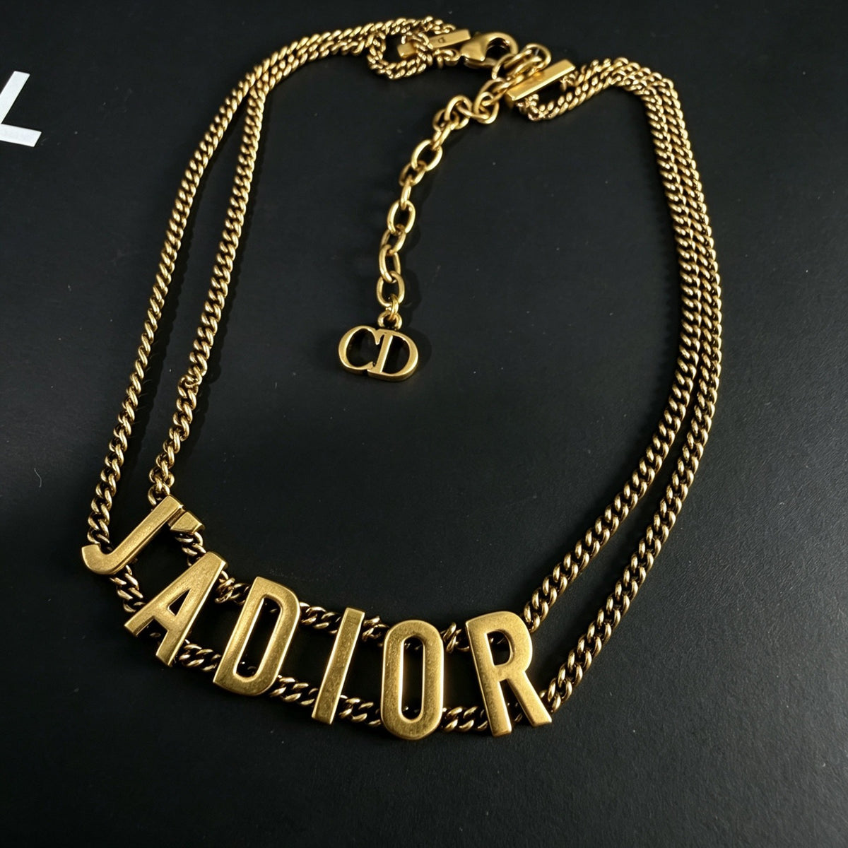 Dior - J'Adior - Gold-tone metal; exact alloy unspecified - Gold