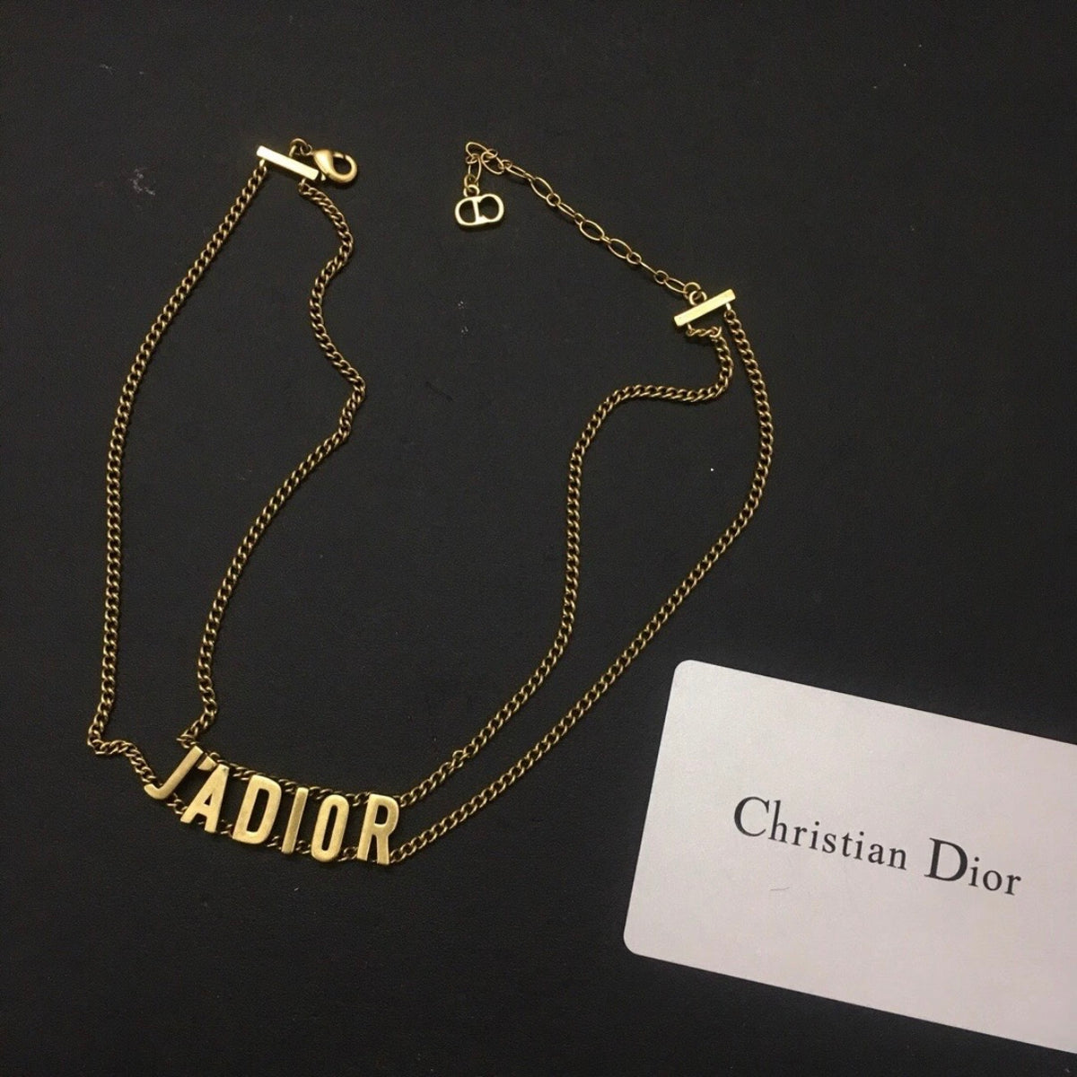 Dior - J'Adior - Gold-tone metal; exact alloy unspecified - Gold