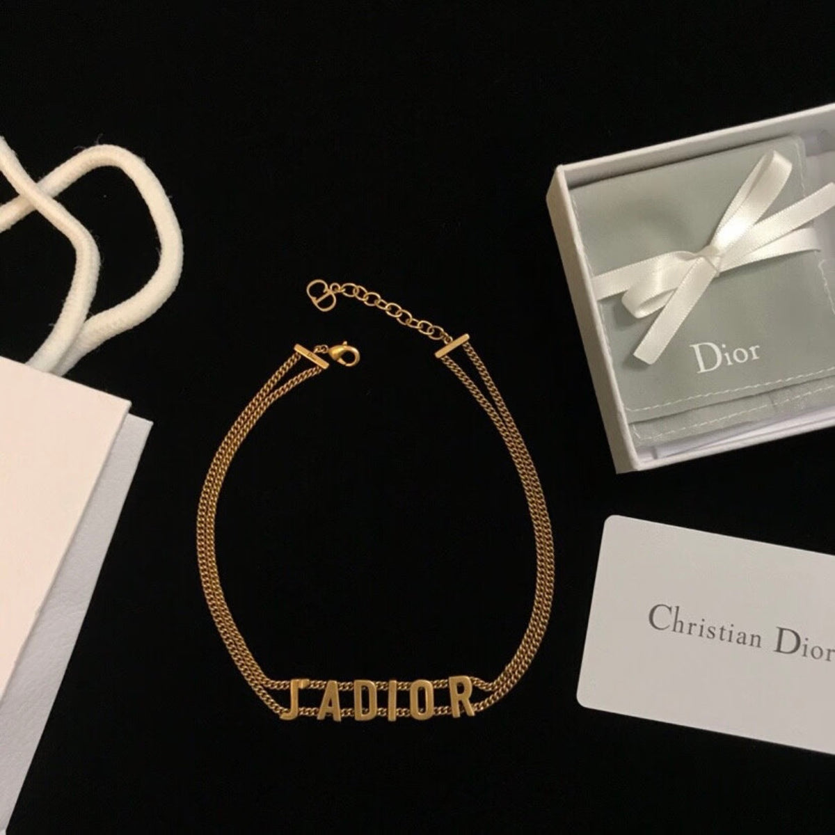 Dior - J'Adior - Gold-tone metal; exact alloy unspecified - Gold
