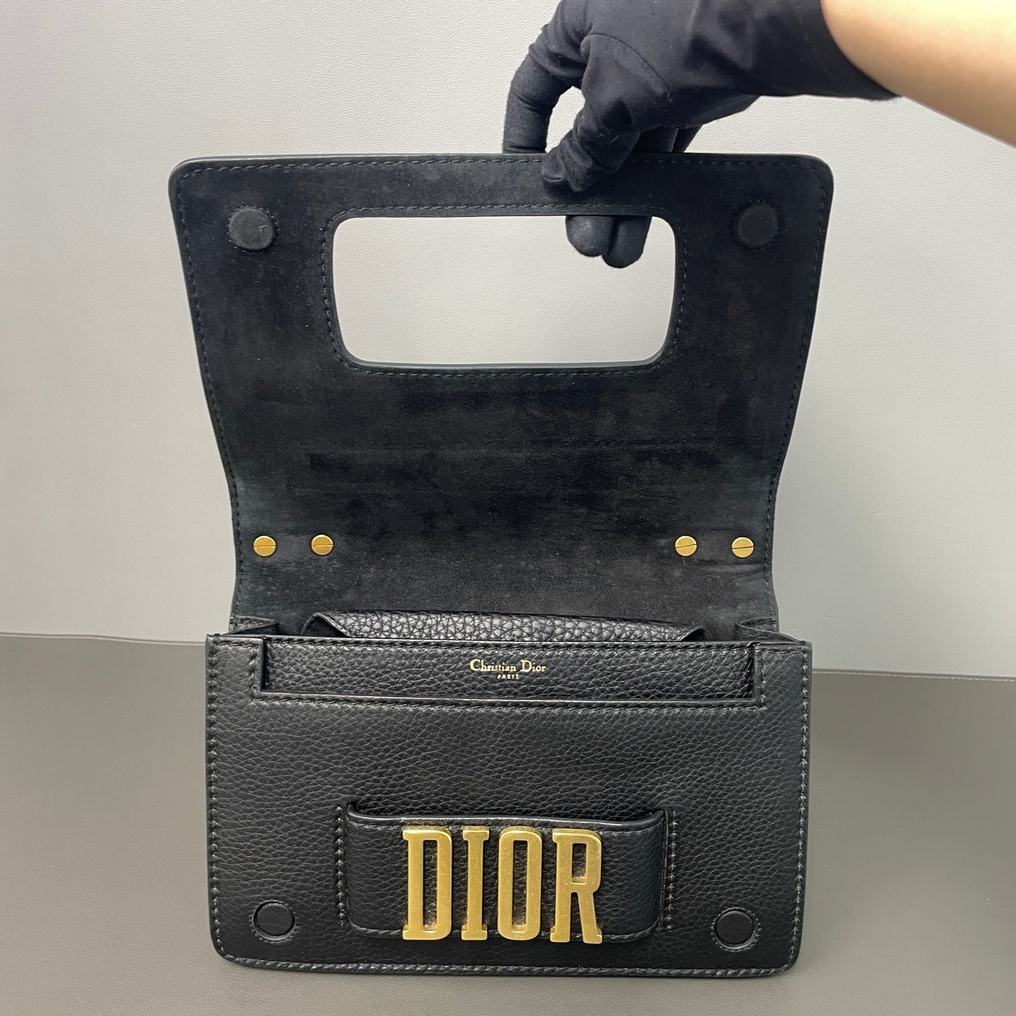 Dior - J'ADIOR - Leather - Black - (mini)