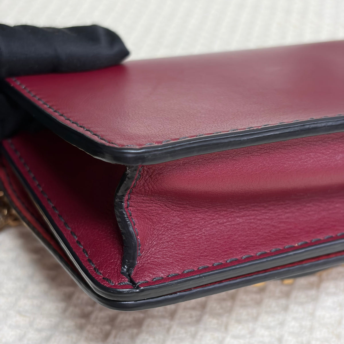 Dior - J'Adior - Leather - Burgundy - (mini)