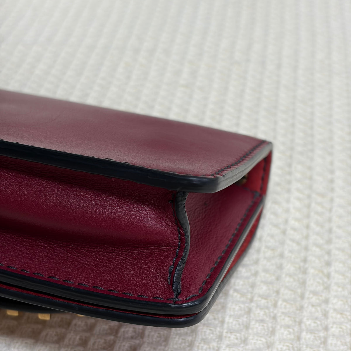 Dior - J'Adior - Leather - Burgundy - (mini)