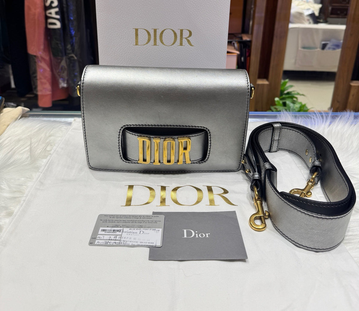 Dior - J'Adior - Leather - Grey