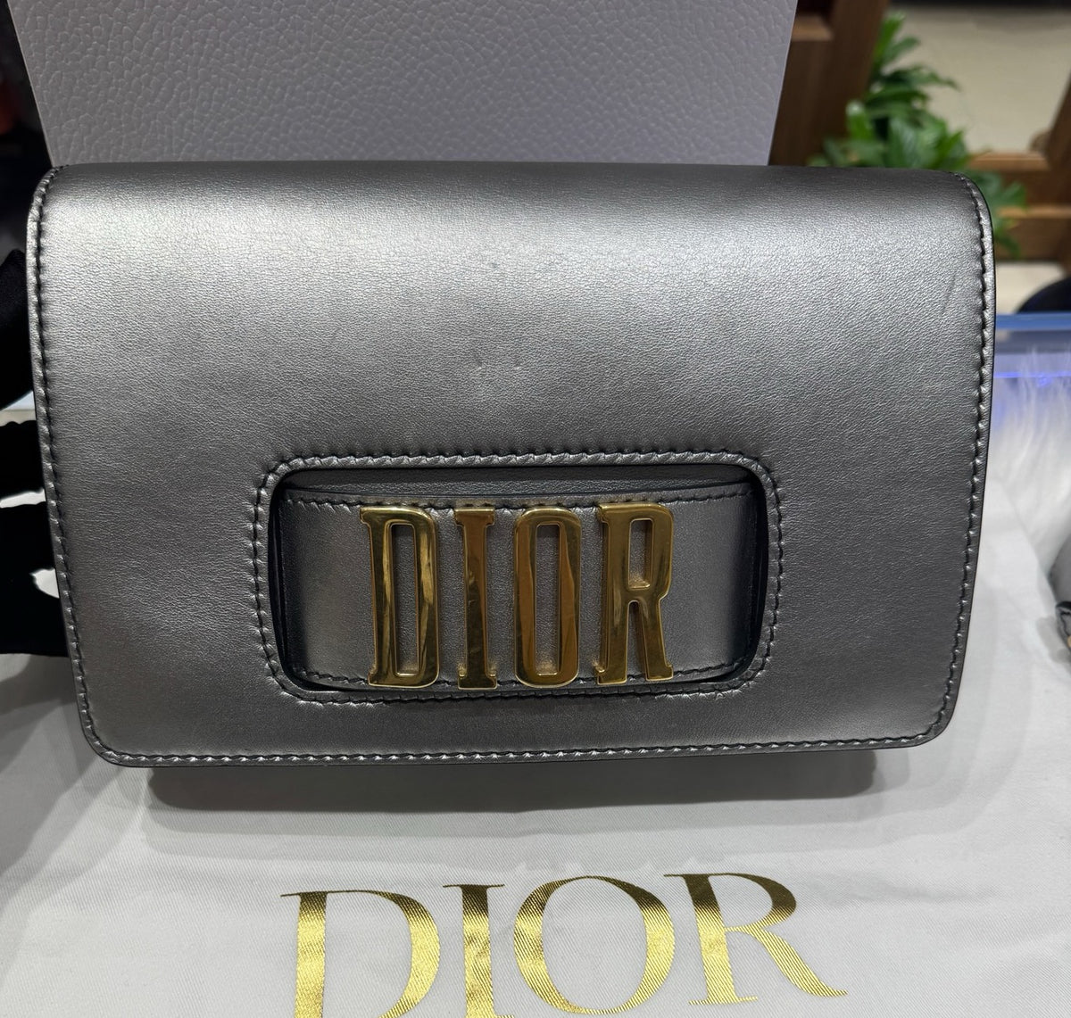 Dior - J'Adior - Leather - Grey