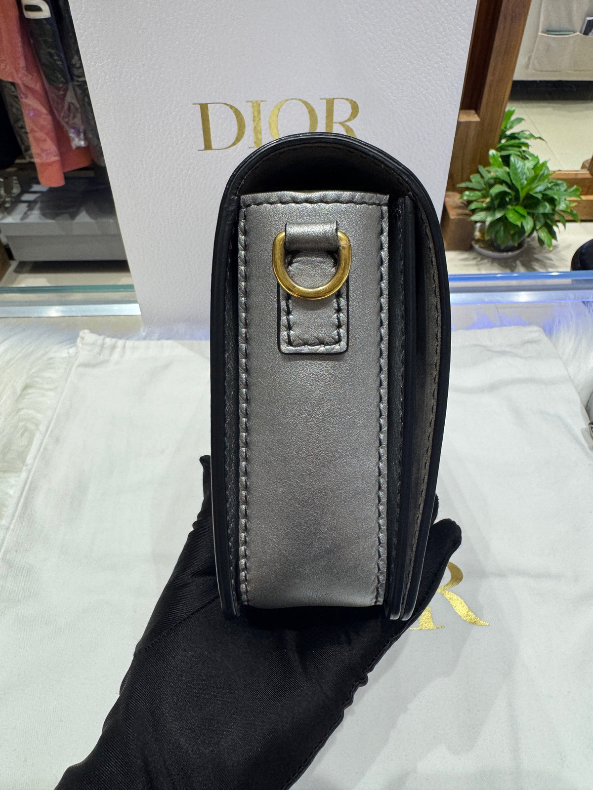 Dior - J'Adior - Leather - Grey