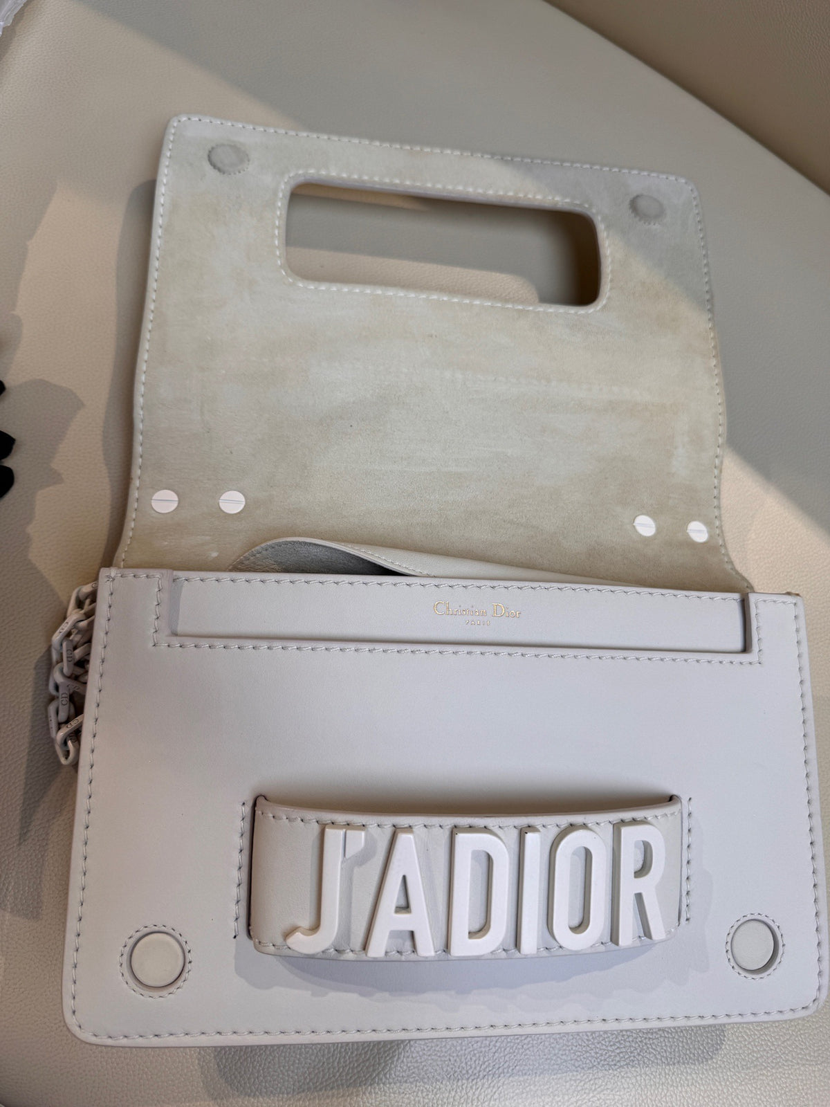 Dior - J'adior - Leather - White