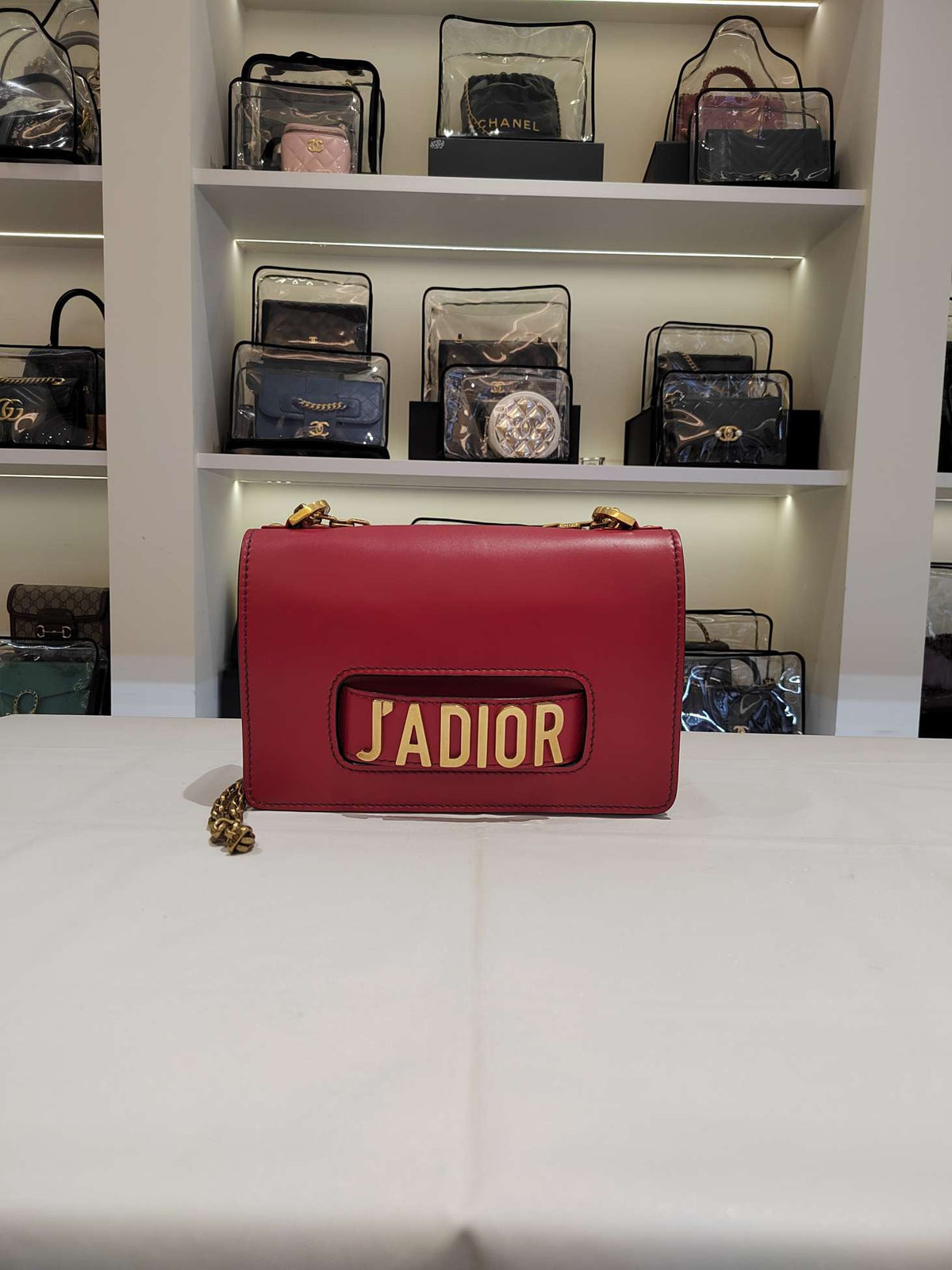 Dior - J'Adior Medium - Leather - Pink - (Medium)