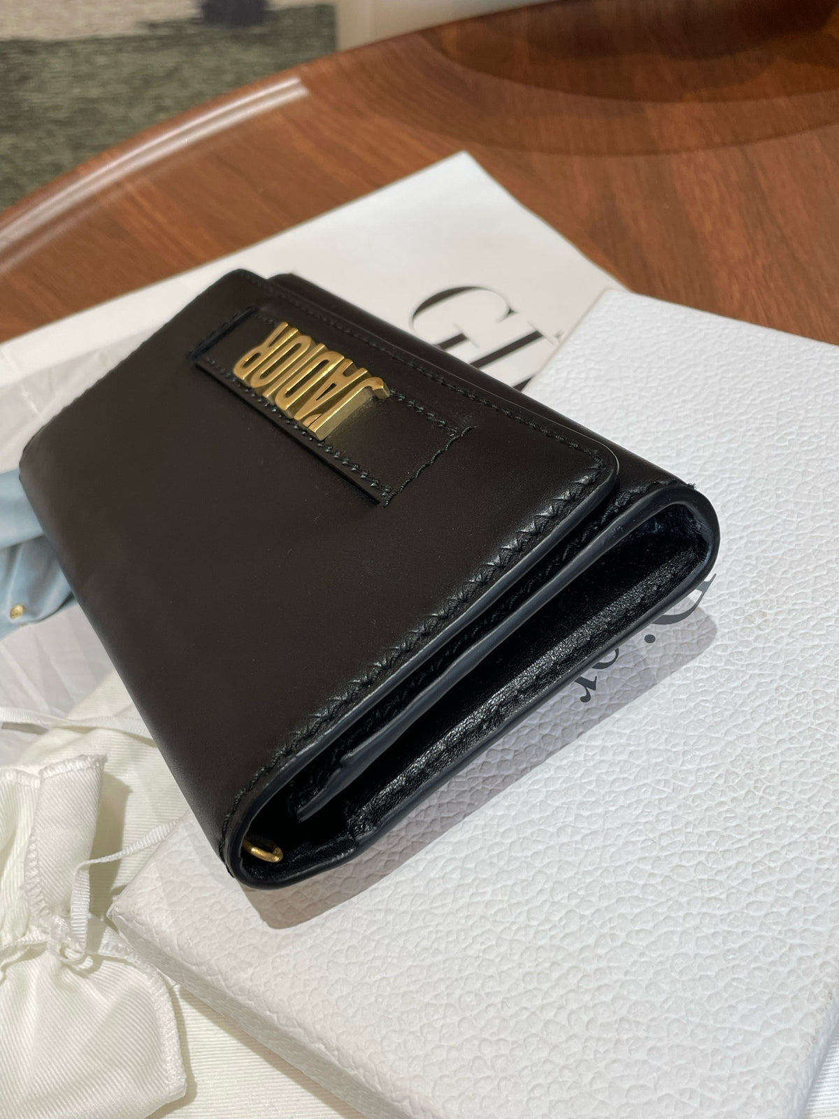 Dior - J'adior WOC - Leather - Black - (small)