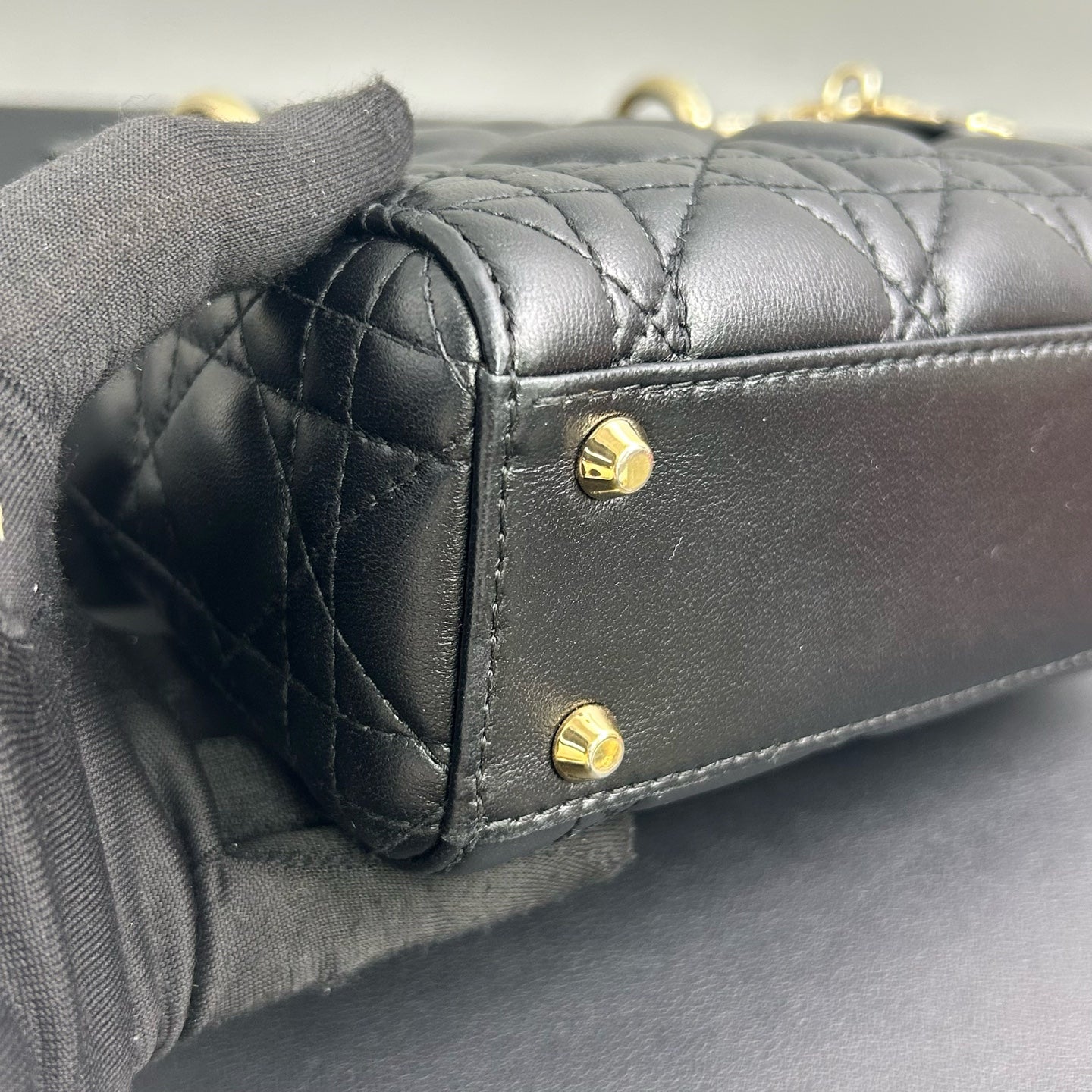 Dior - Lady - Leather - Black
