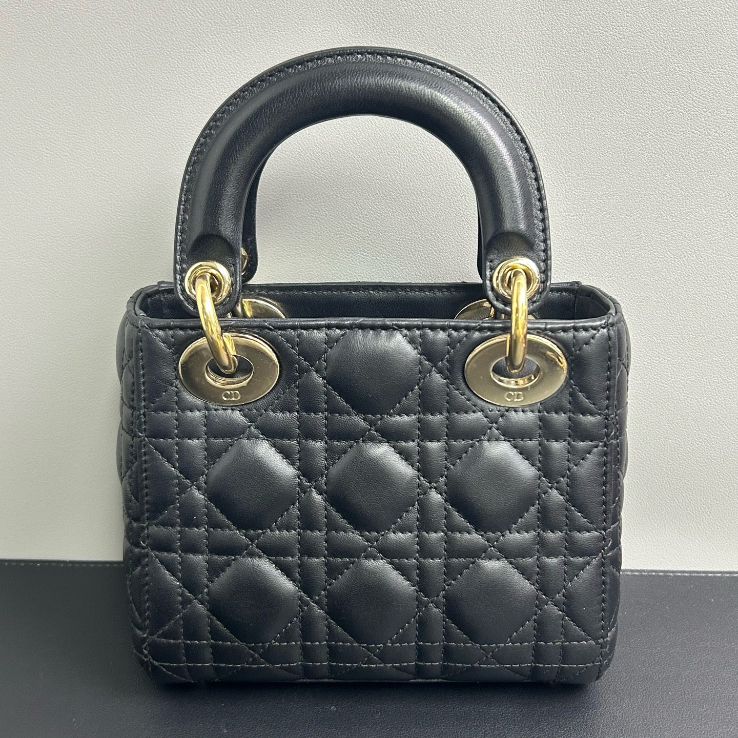 Dior - Lady - Leather - Black