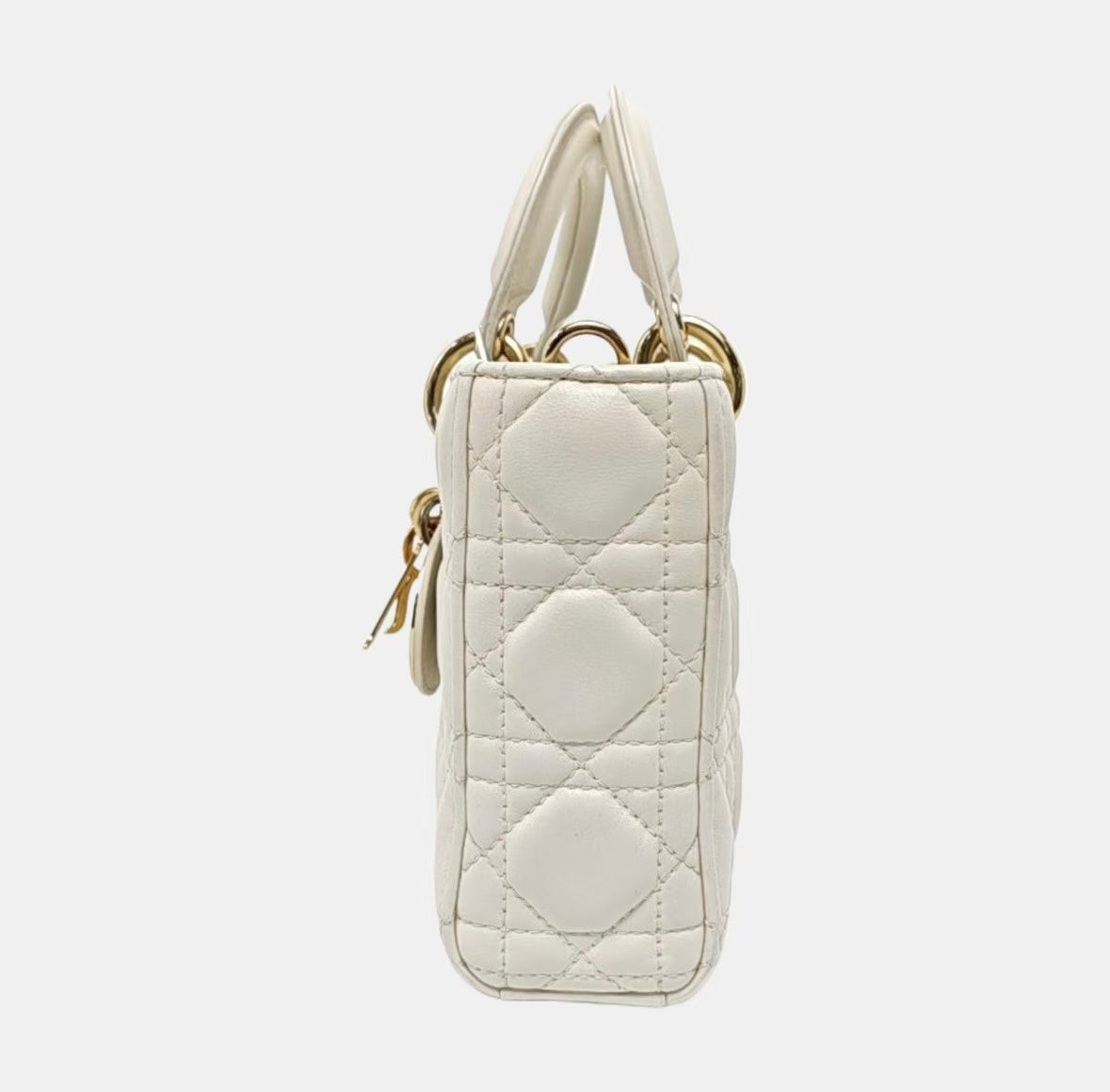 Dior - Lady D-Joy - Lambskin leather - White - (Medium)