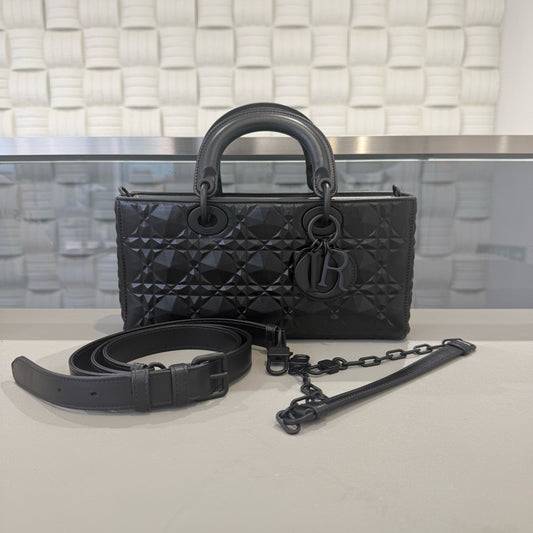 Dior - Lady D-Joy - Leather - Black - (medium)