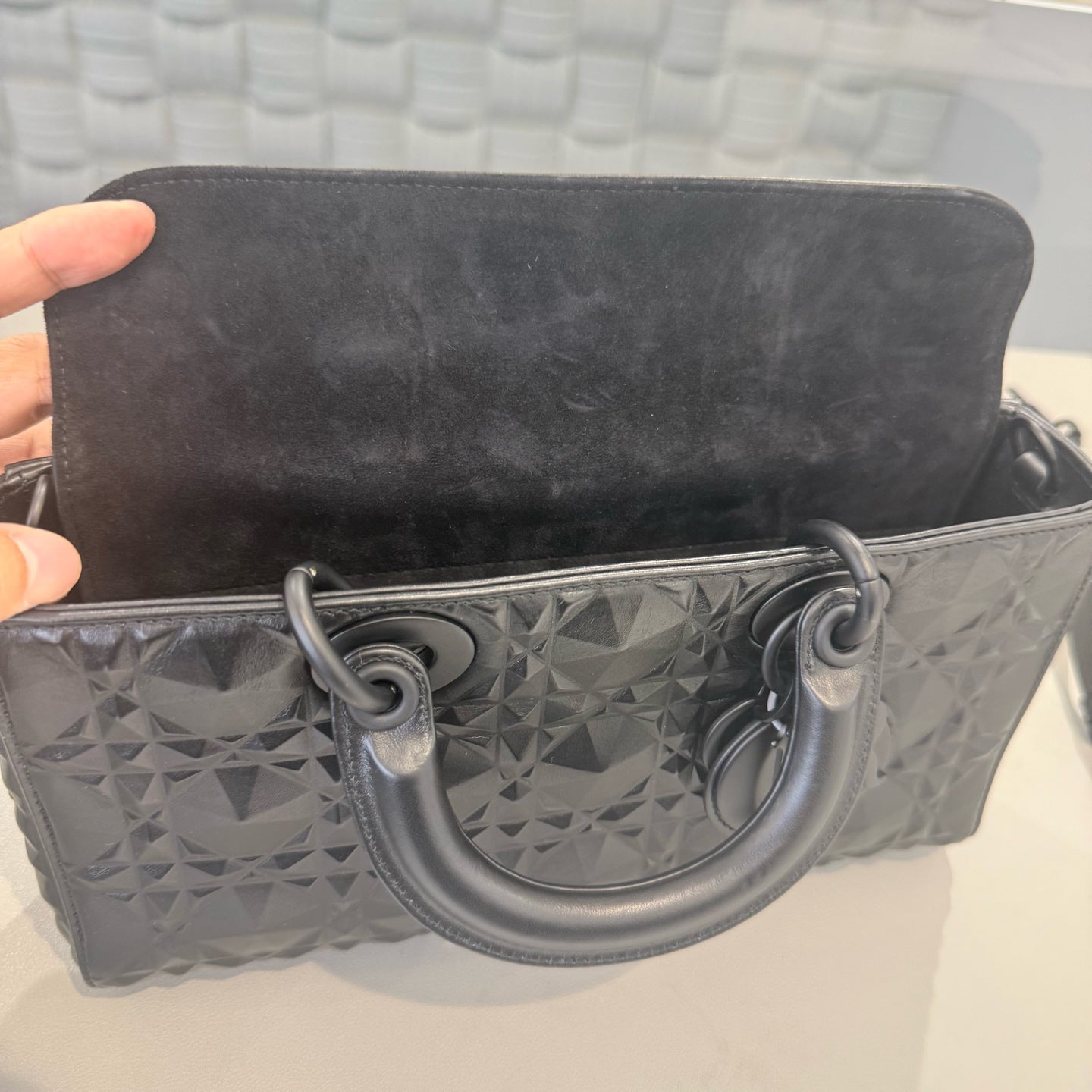 Dior - Lady D-Joy - Leather - Black - (medium)
