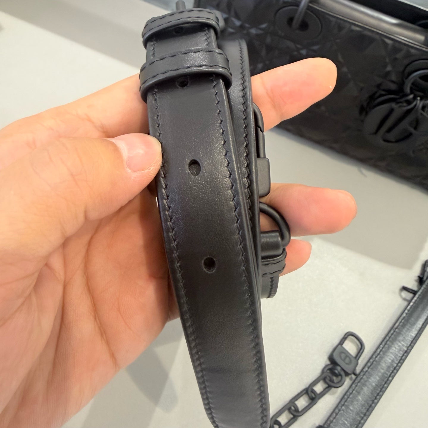 Dior - Lady D-Joy - Leather - Black - (medium)