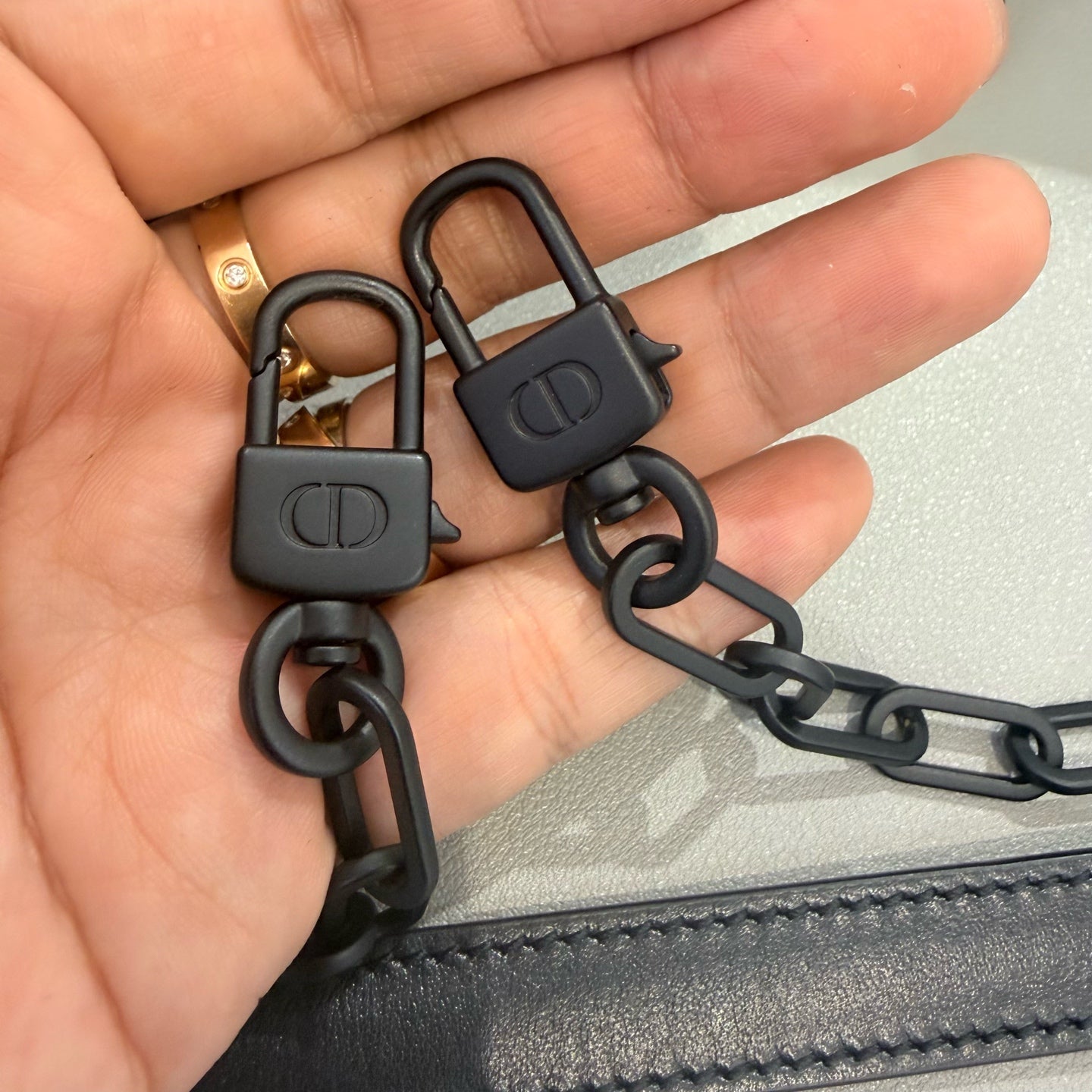 Dior - Lady D-joy - Leather - Black - (Medium)