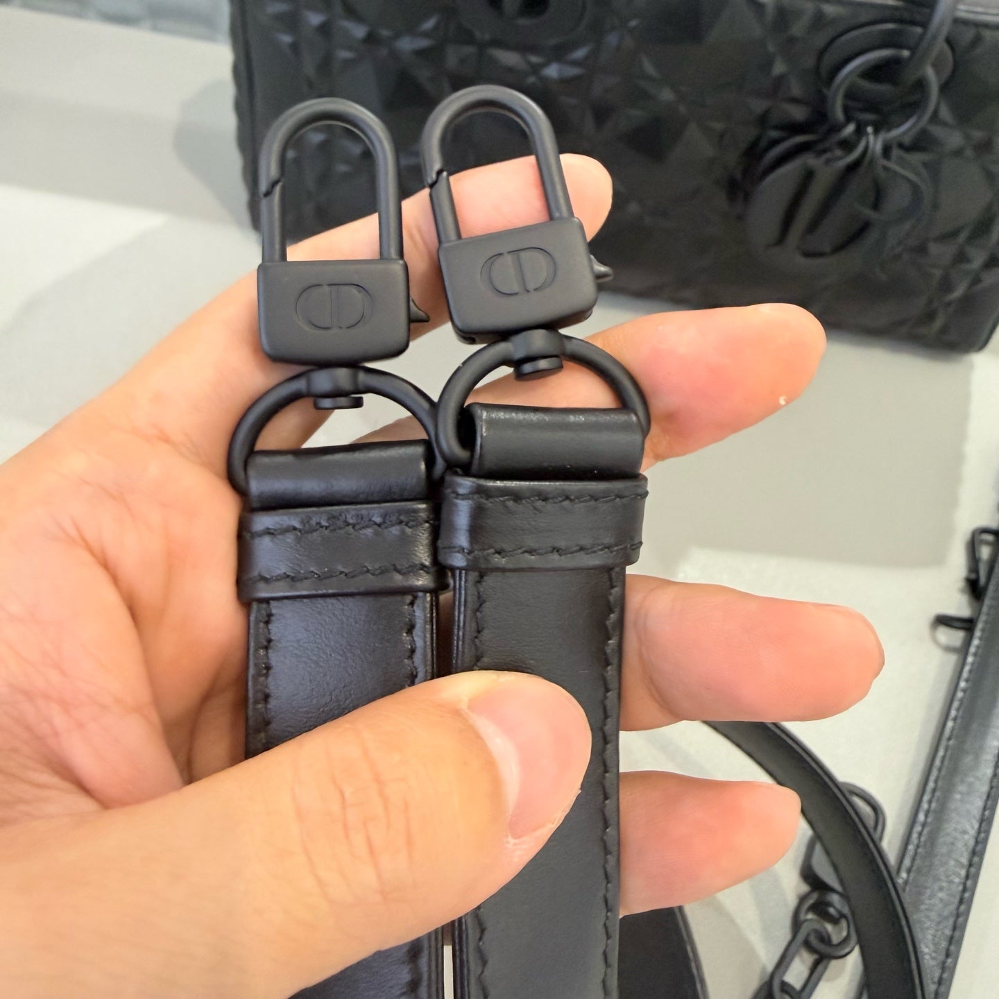 Dior - Lady D-Joy - Leather - Black - (medium)