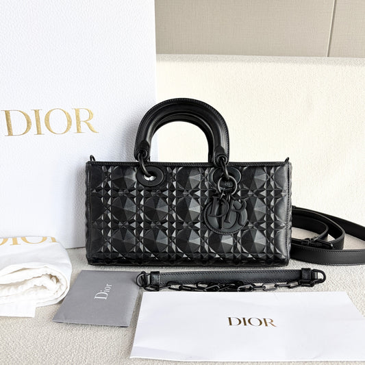 Dior - Lady D-joy - Leather - Black - (small)