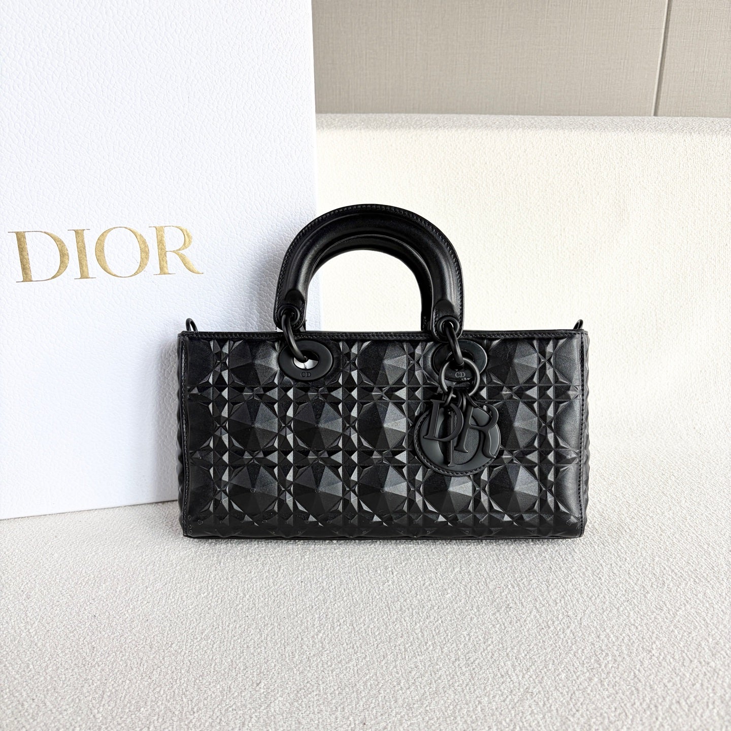 Dior - Lady D-joy - Leather - Black - (small)