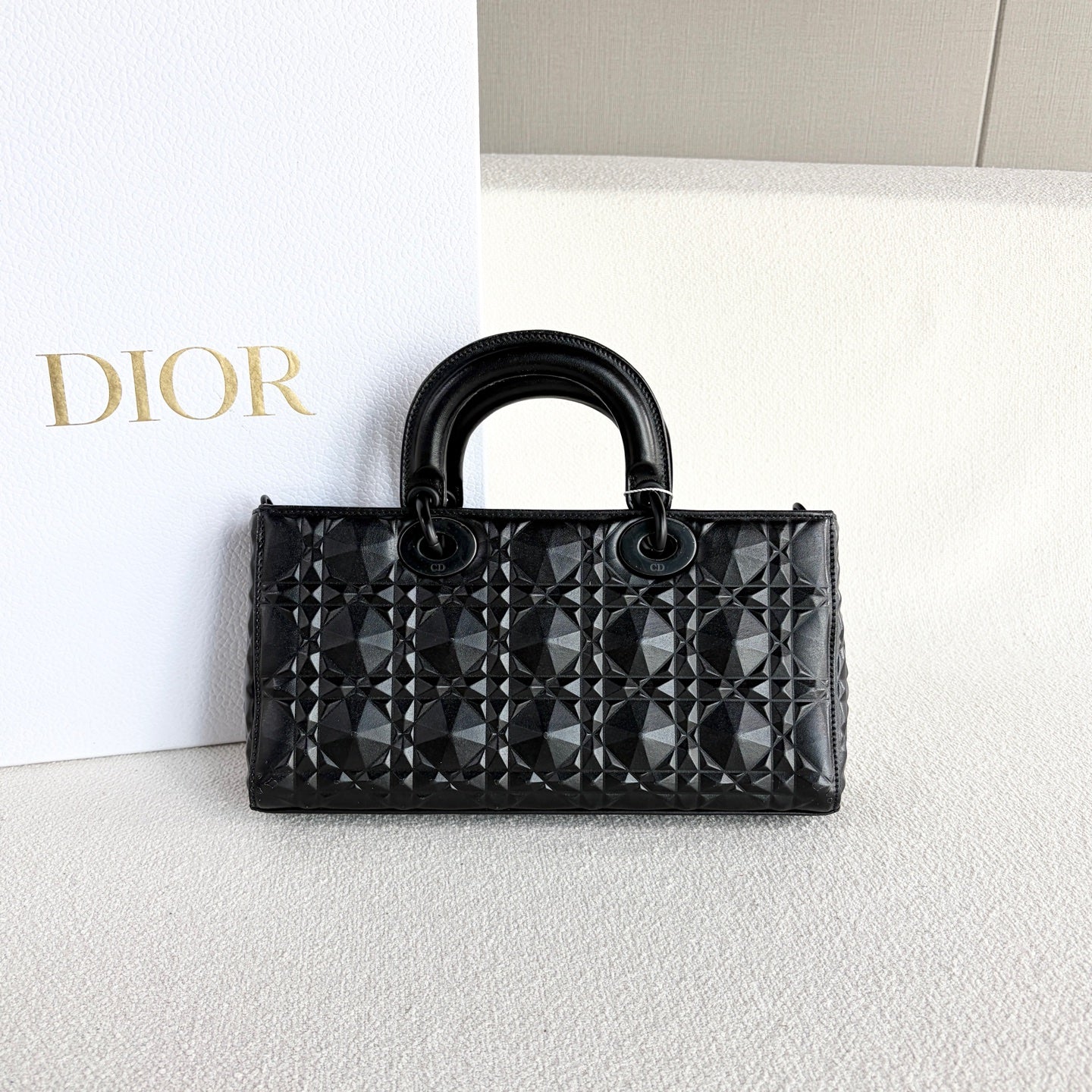 Dior - Lady D-joy - Leather - Black - (small)