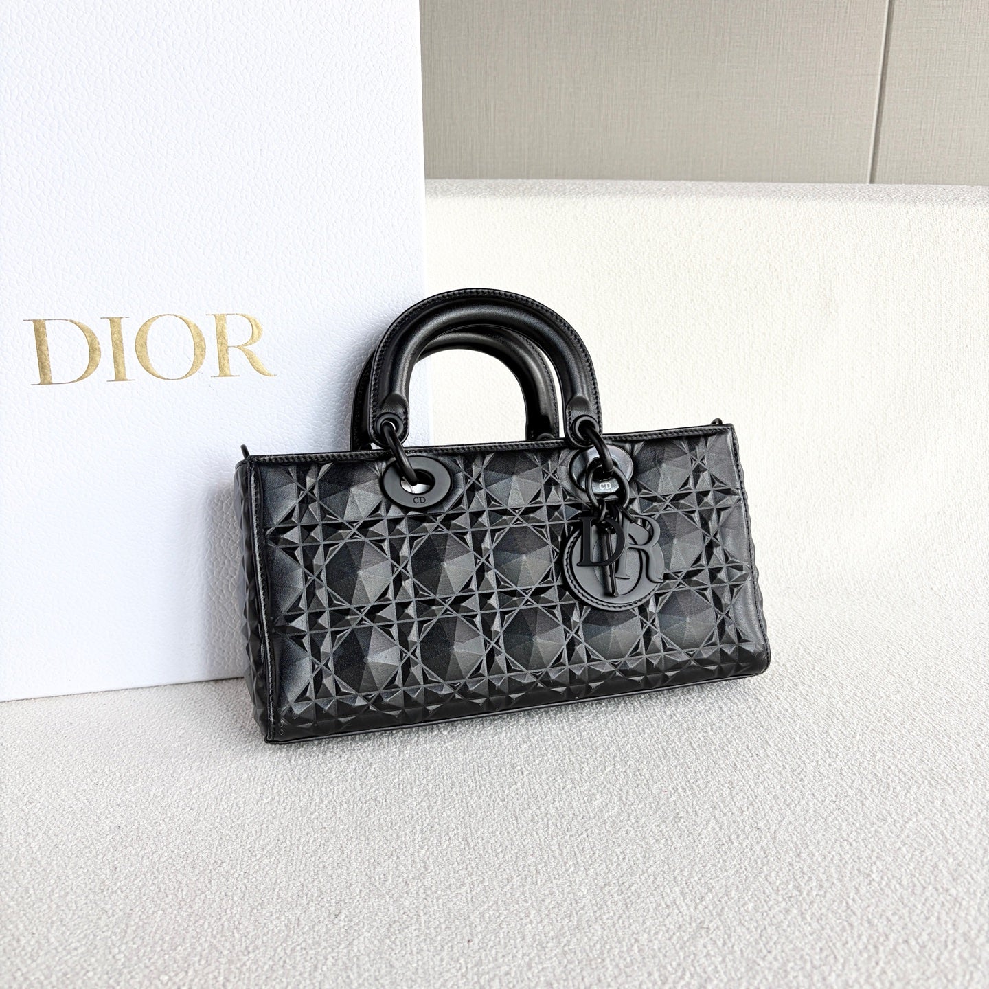 Dior - Lady D-joy - Leather - Black - (small)