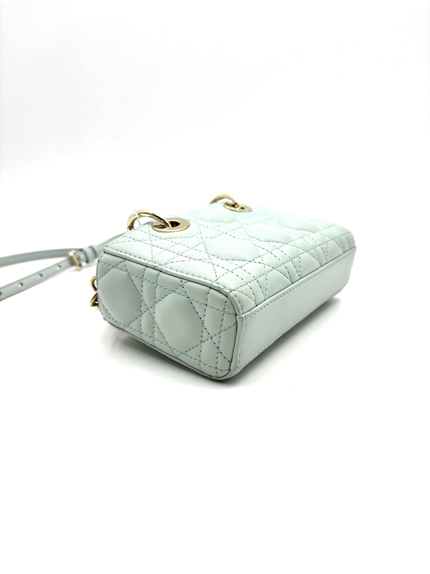 Dior - Lady D-Joy - Leather - Blue - (mini)