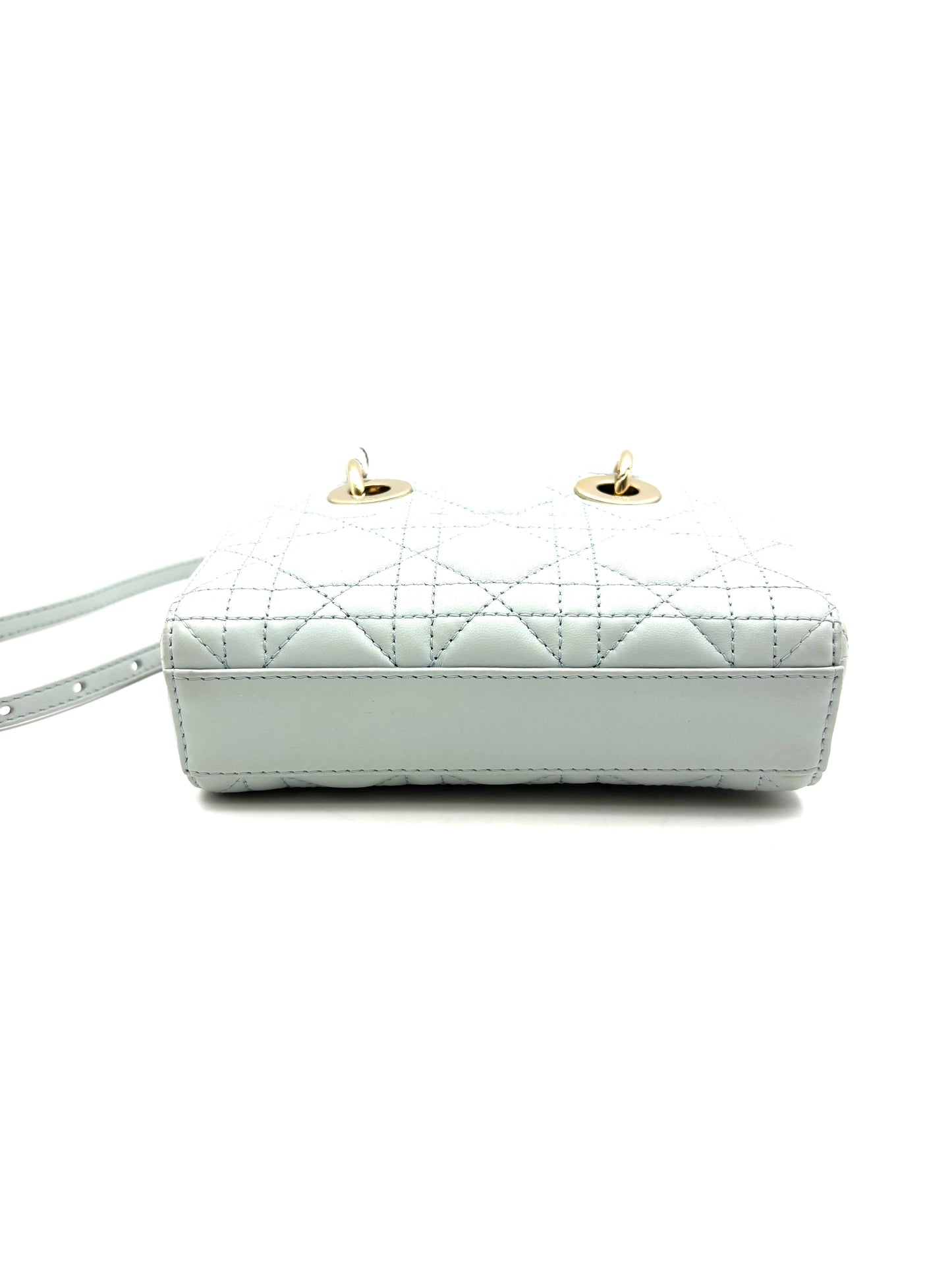 Dior - Lady D-Joy - Leather - Blue - (mini)